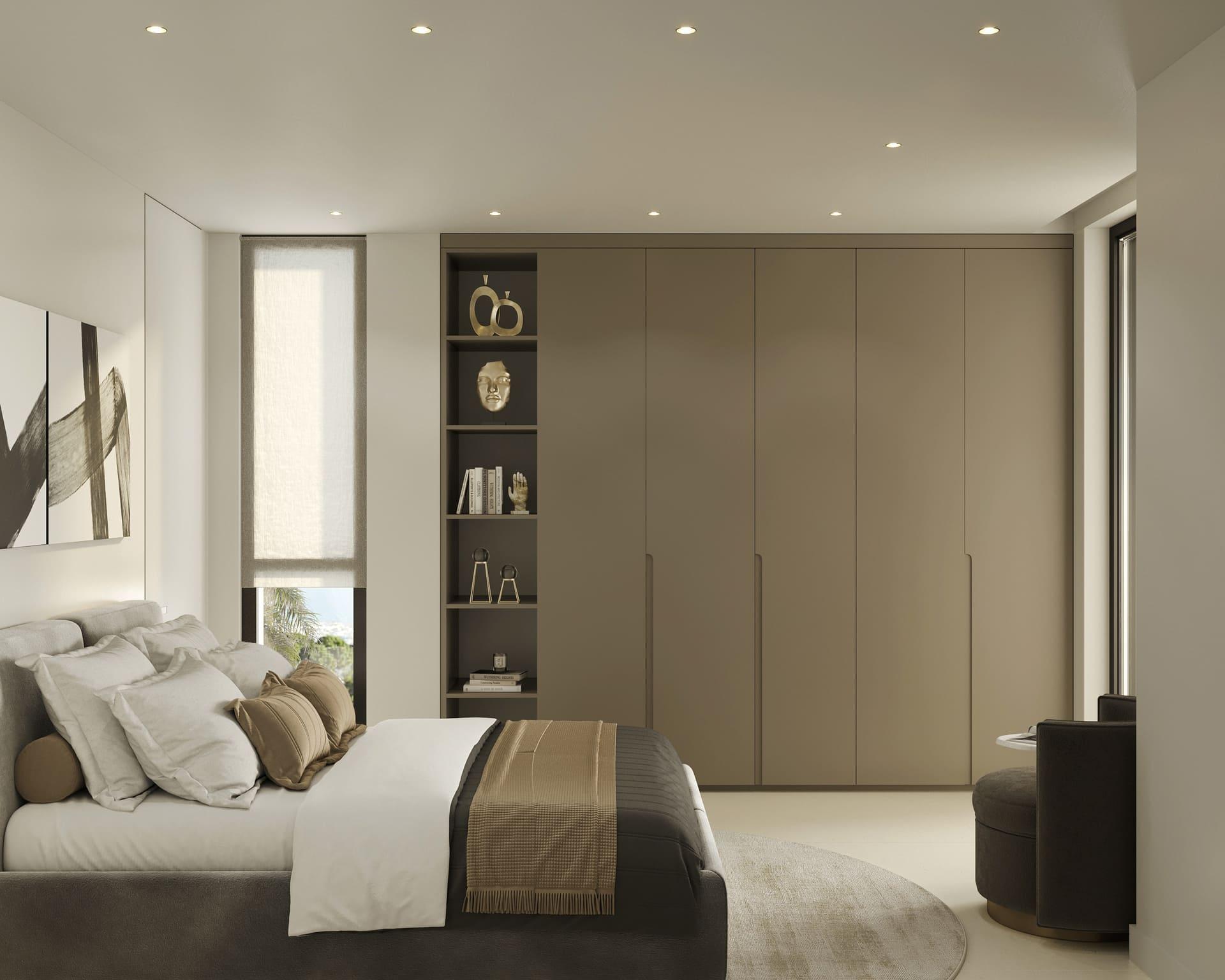 Solarium level of new-build villa, Hacienda, Marbella