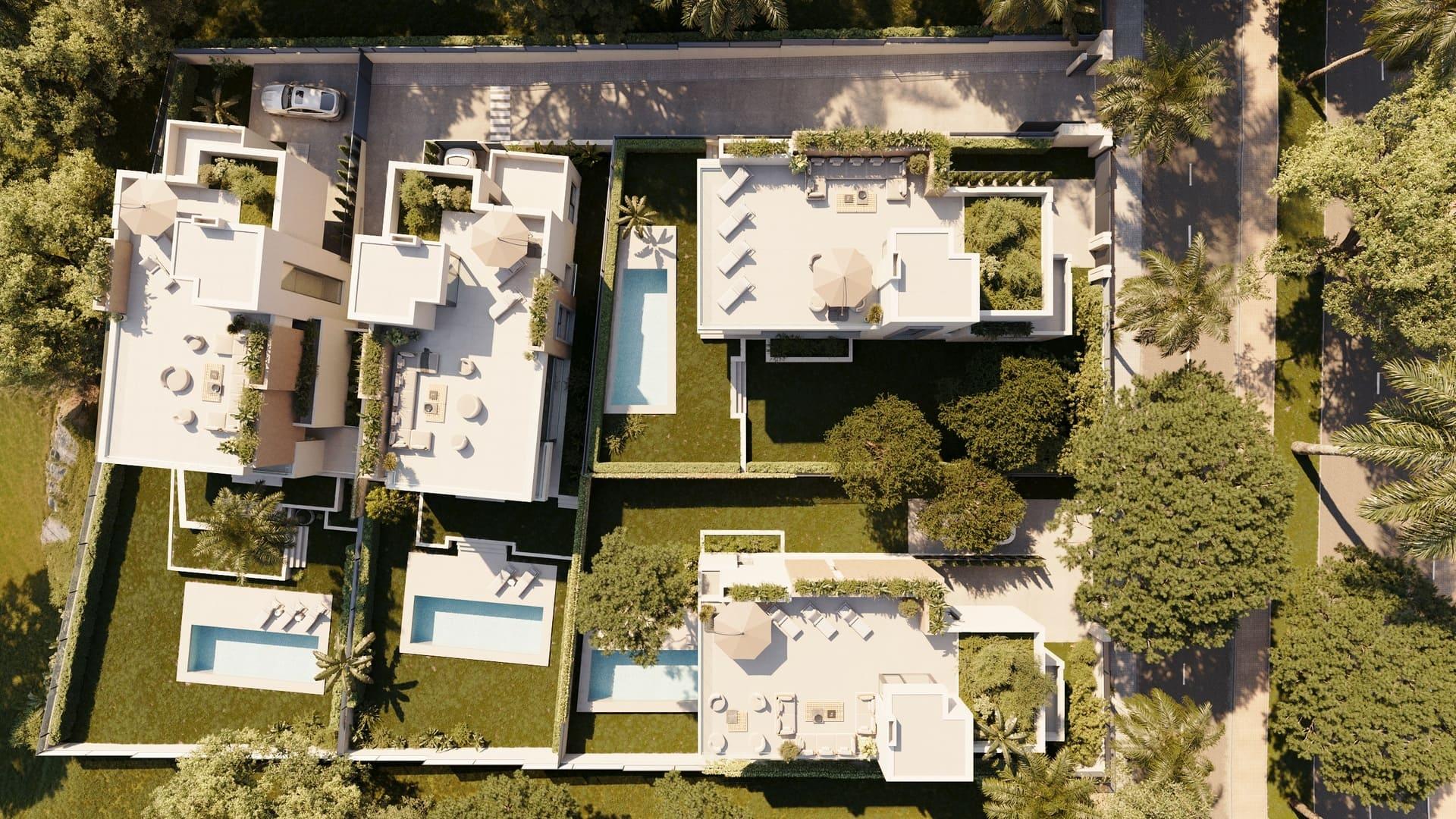 Upper floor bedroom in 4-bedroom villa, Hacienda, Marbella
