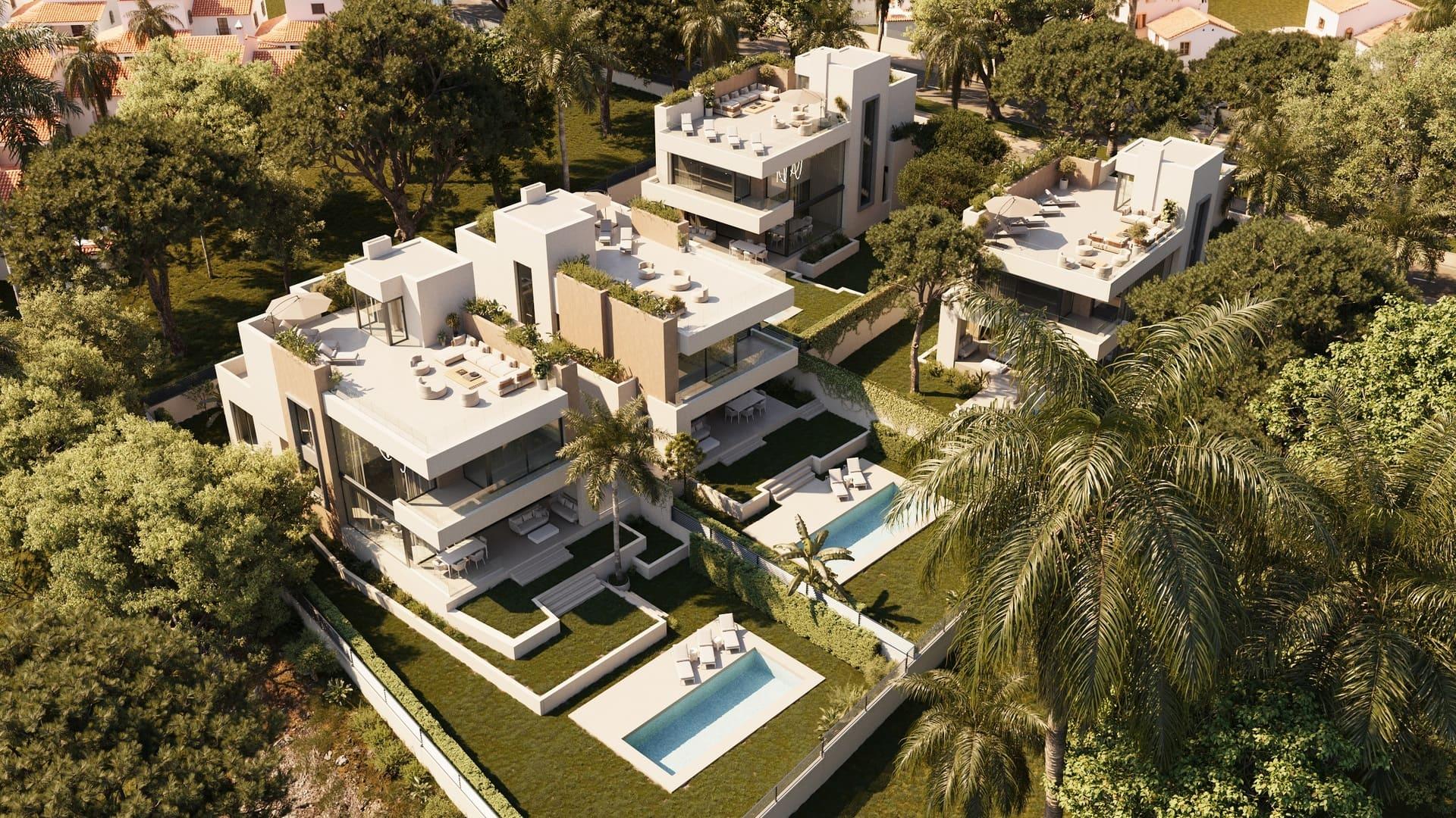 Fourth bedroom in new-build villa, Hacienda, Marbella