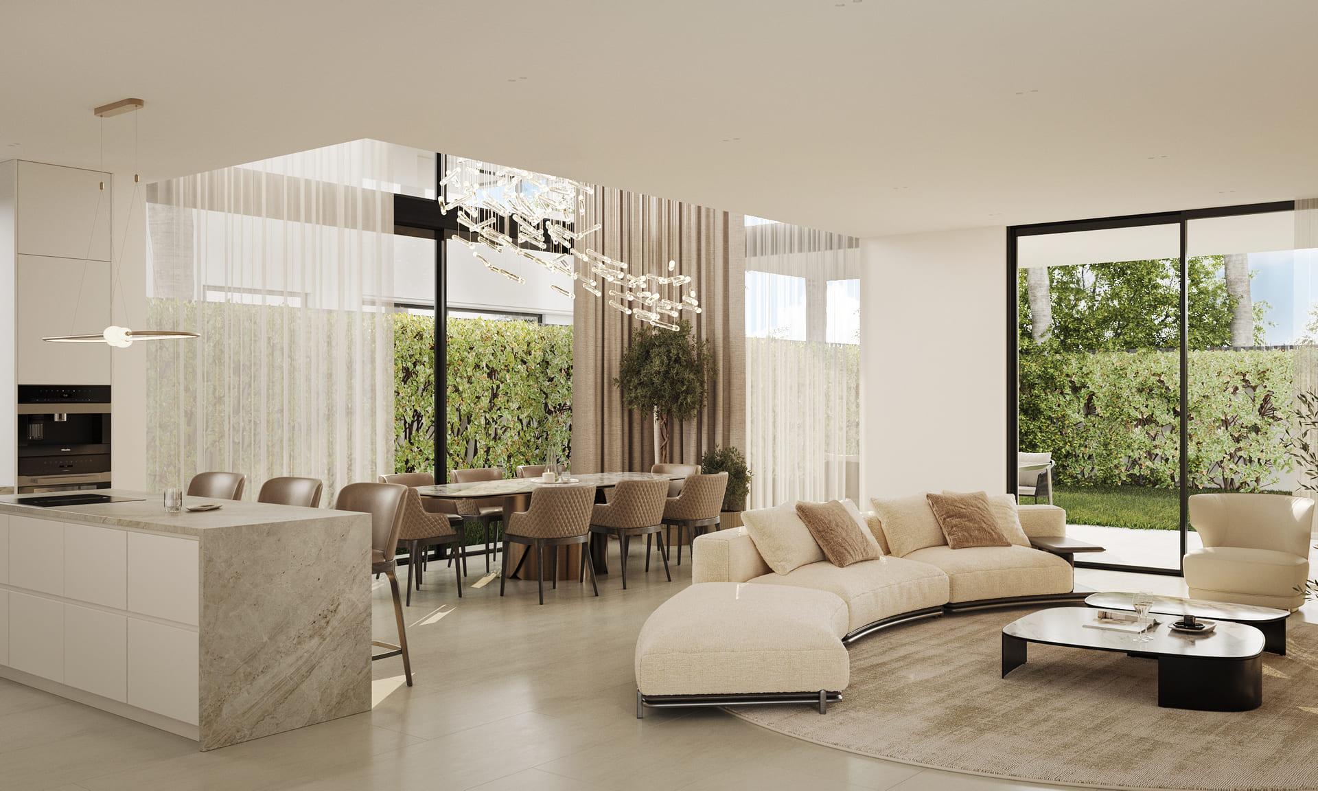 Second bedroom in new-build villa, Hacienda, Marbella