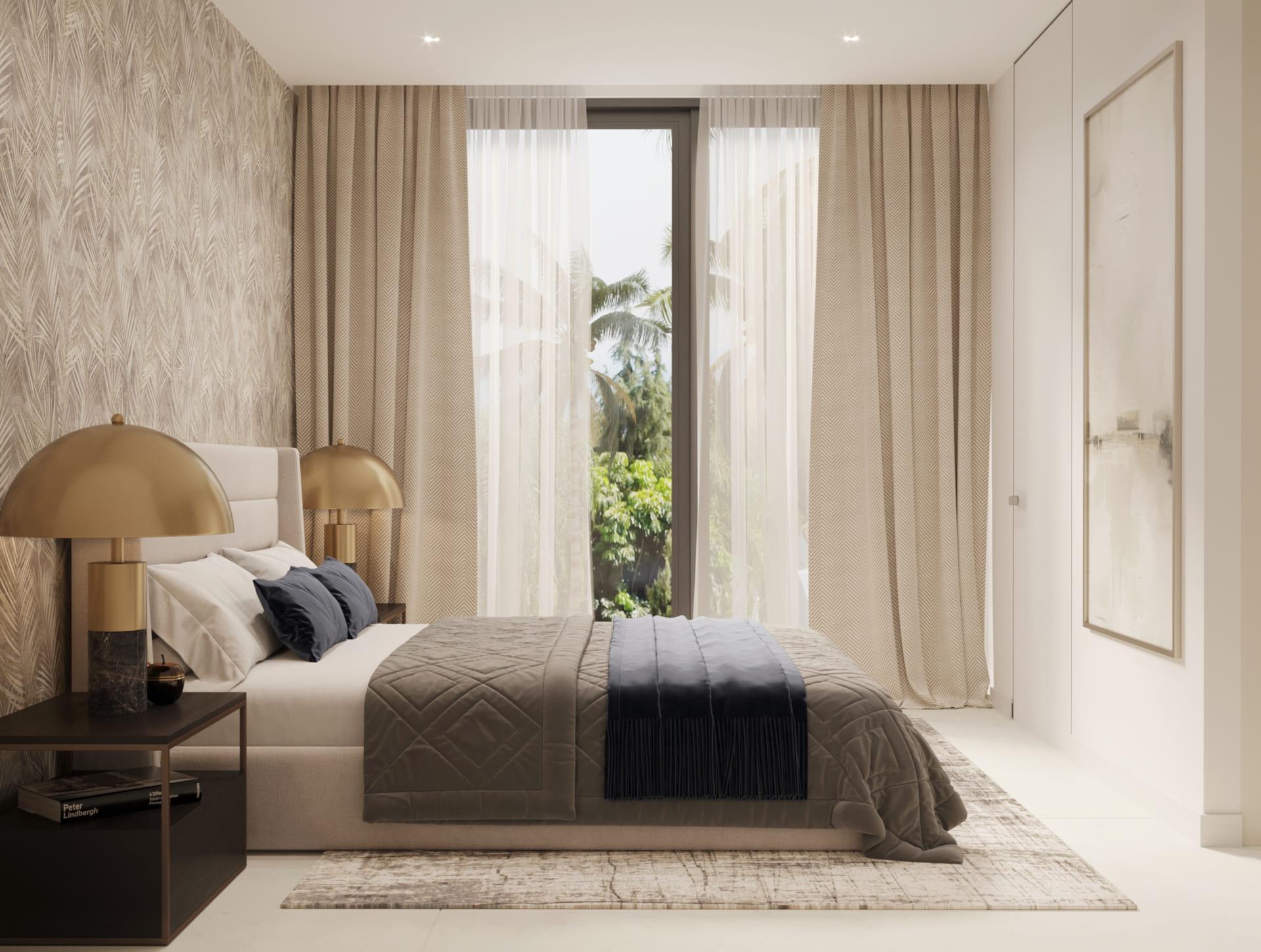 Third bedroom in 4-bedroom villa, Hacienda, Marbella