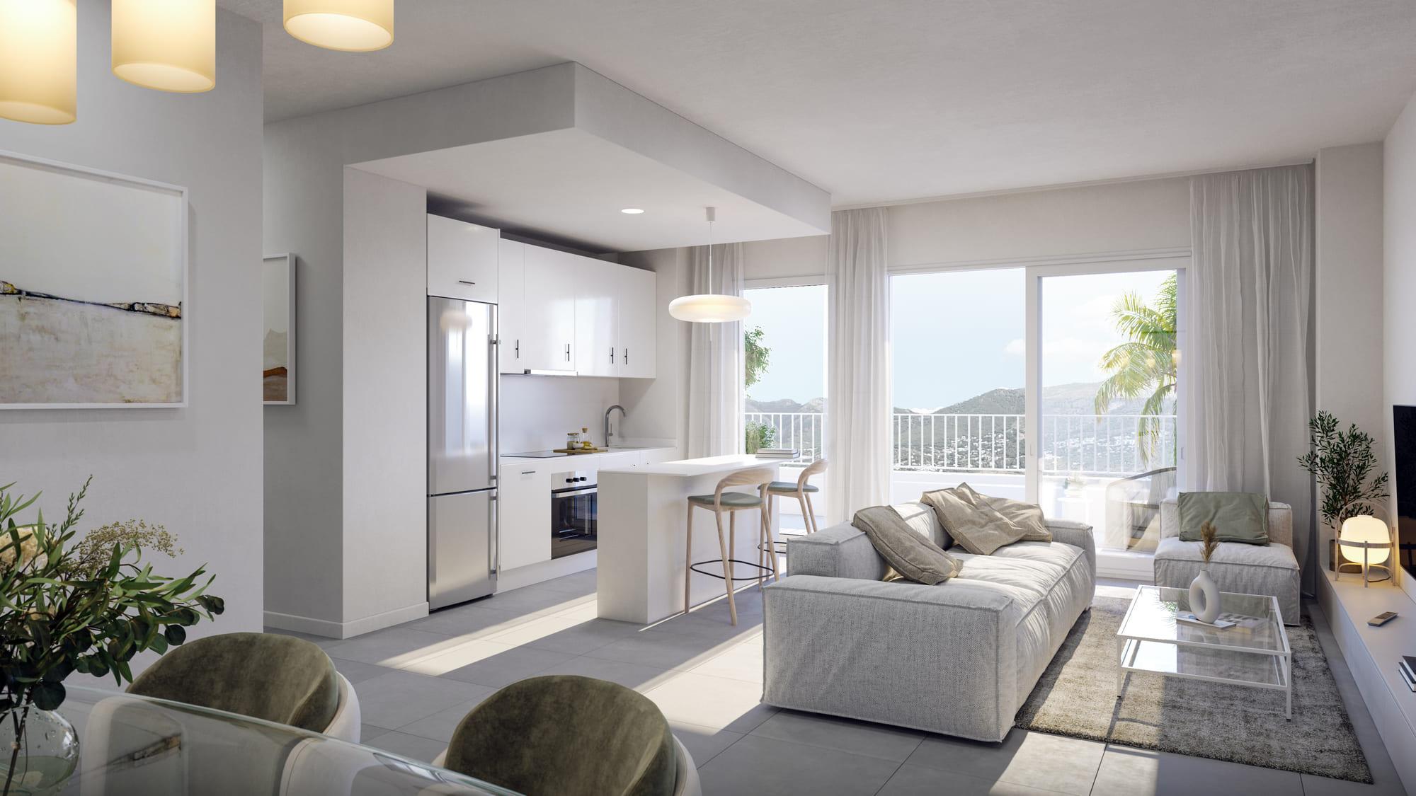 Penthouse for sale in Los Pacos, Fuengirola - new build residential complex exterior