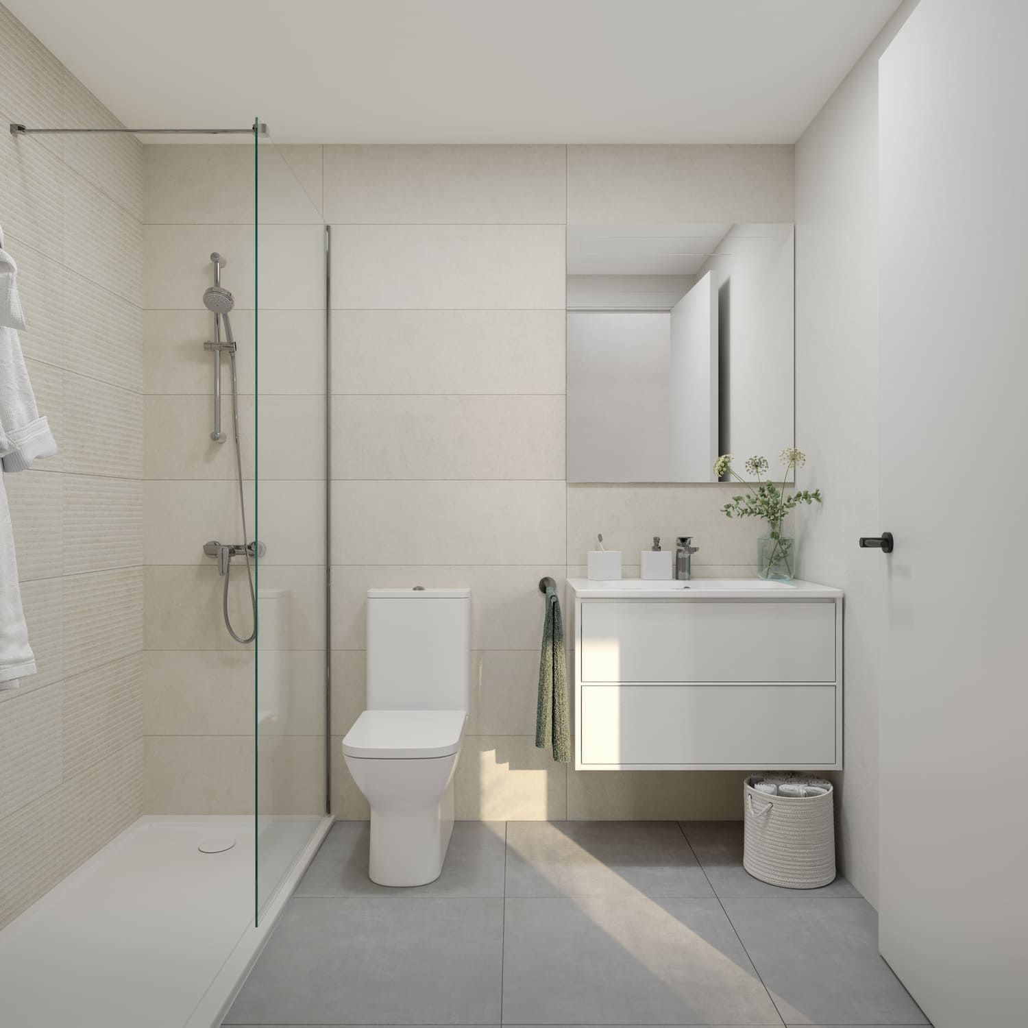 Master bedroom in 3-bedroom penthouse, Los Pacos, Fuengirola