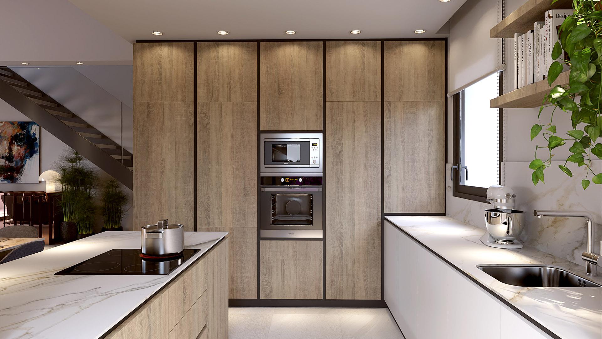 Third bedroom interior in new-build villa, Algorfa, Alicante