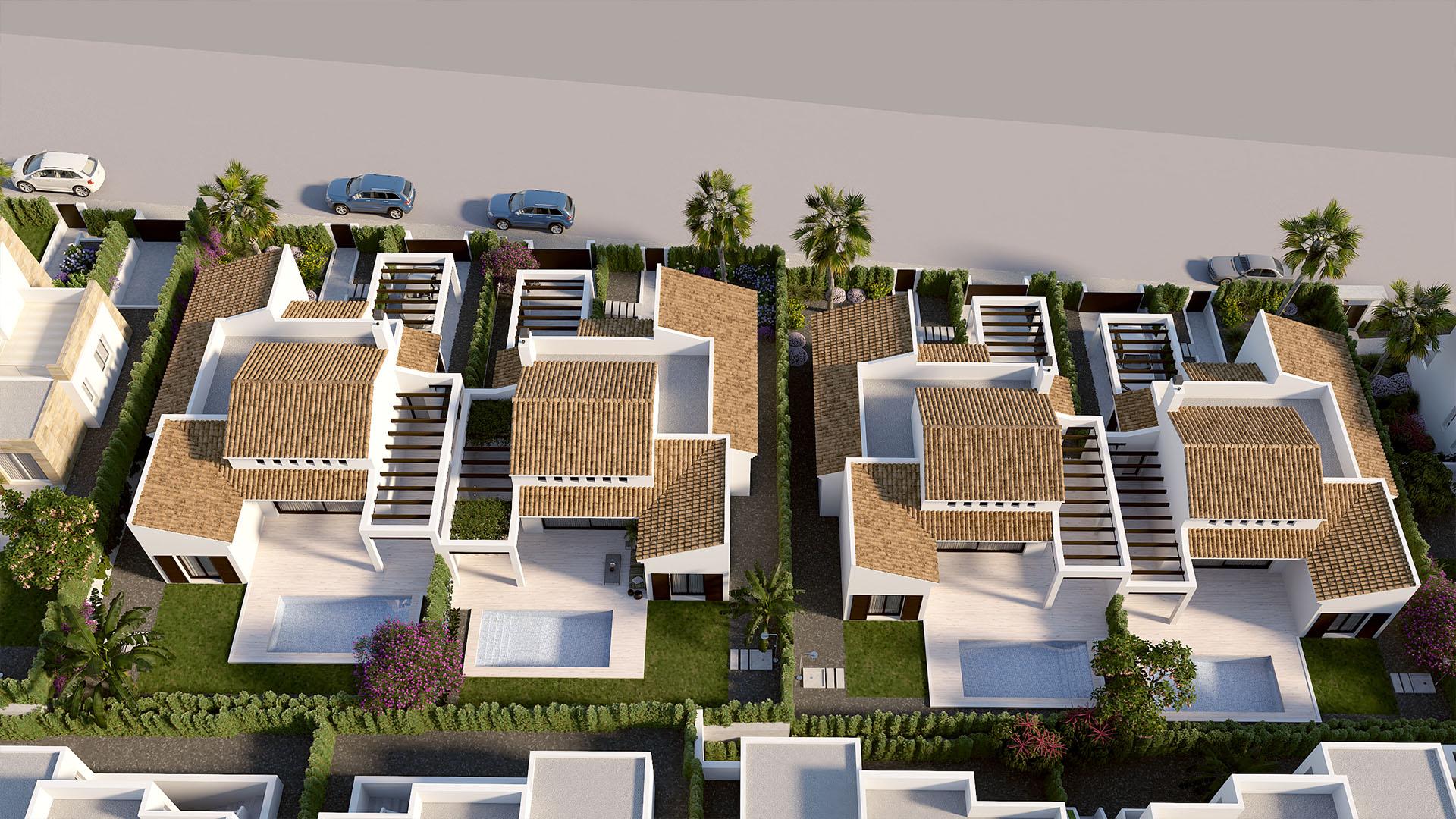 View from plot towards surrounding area, Algorfa, Alicante