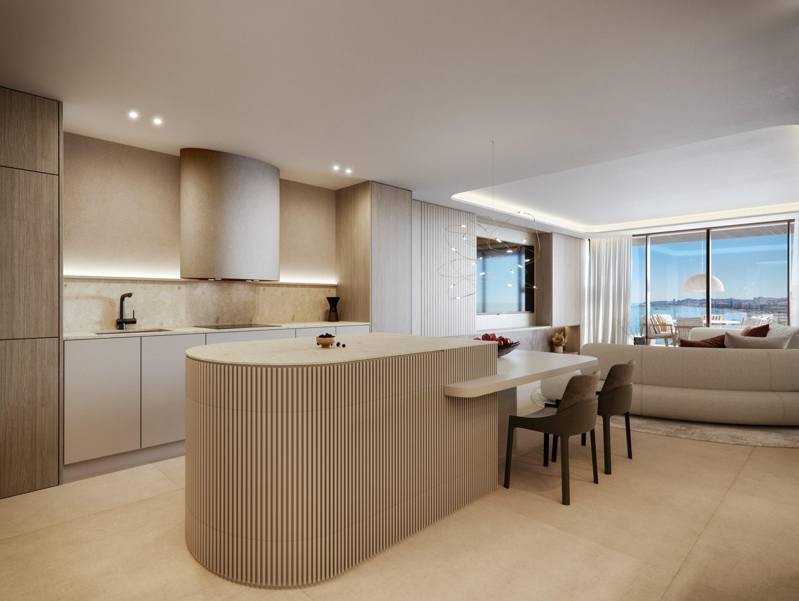 Interior view of apartment in El Higuerón, Fuengirola