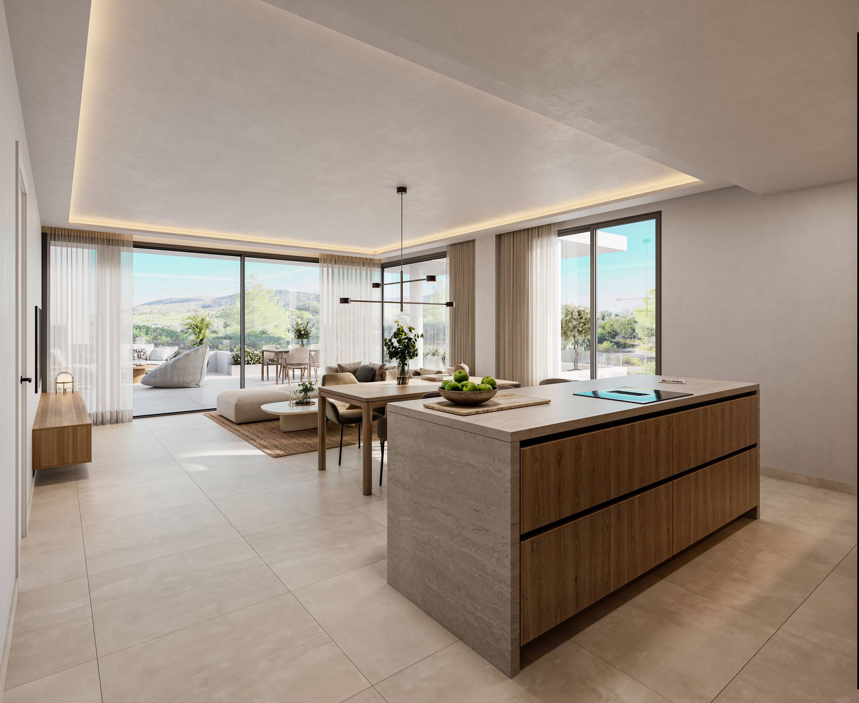Bathroom in apartment, La Sella