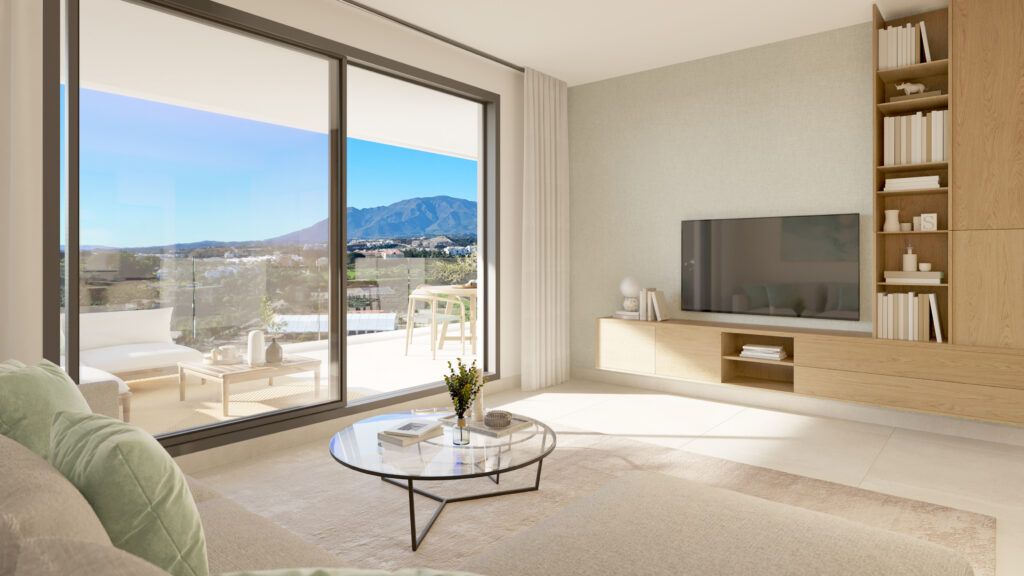 Second bedroom in 2-bedroom new-build apartment, Bel-Air-Cancelada-Saladillo, Estepona
