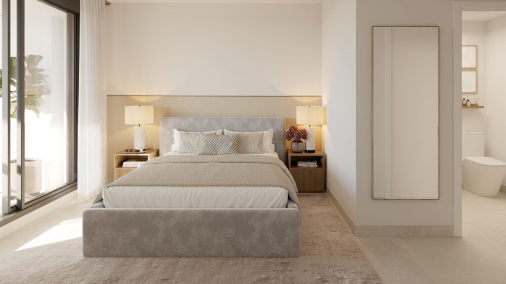 Bathroom in 2-bedroom new-build apartment, Bel-Air-Cancelada-Saladillo, Estepona