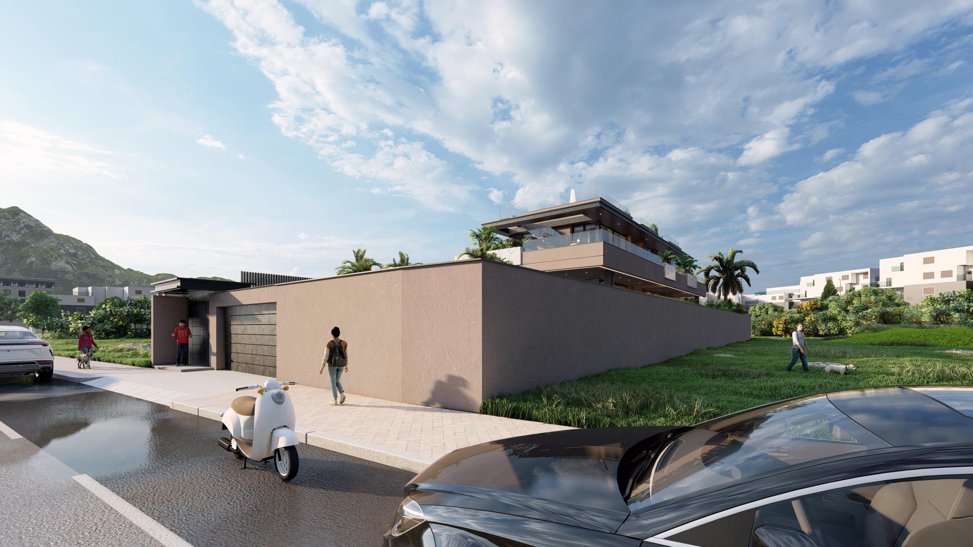 Ground floor exterior and terrace, 5-bedroom villa, El Higuerón