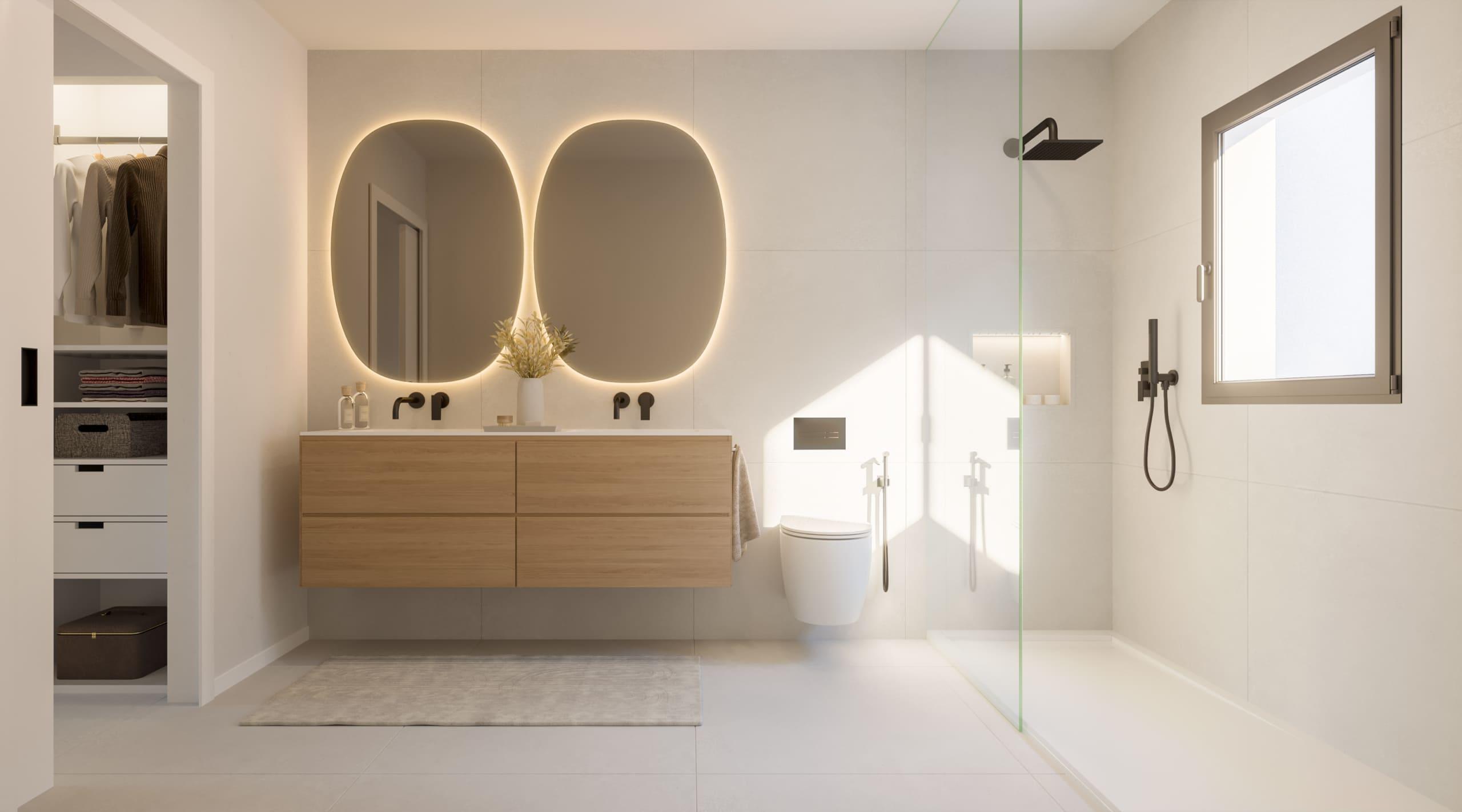Communal area in new-build development, Cancelada, Estepona