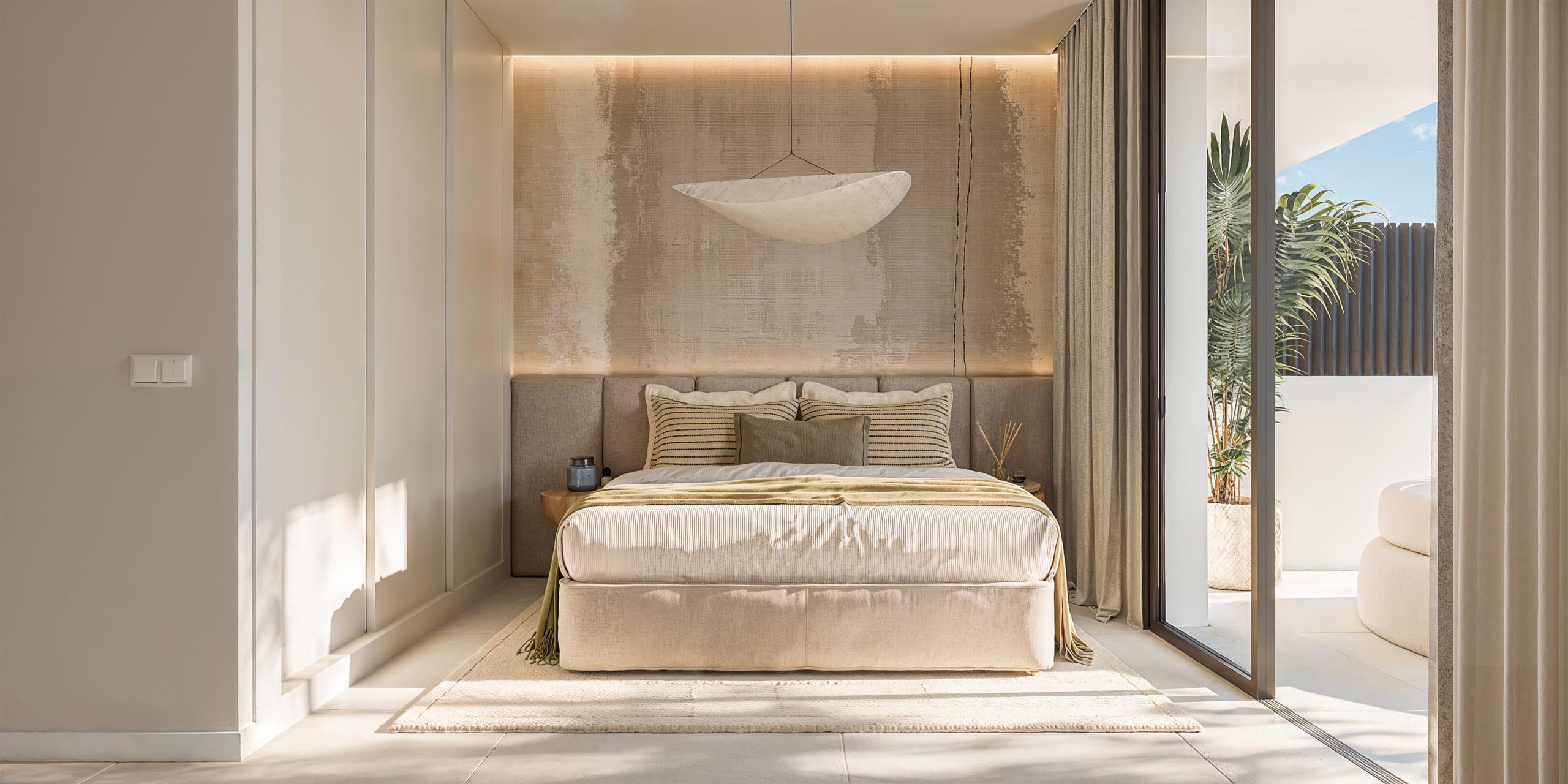Lift lobby in new-build penthouse building, Cancelada, Estepona