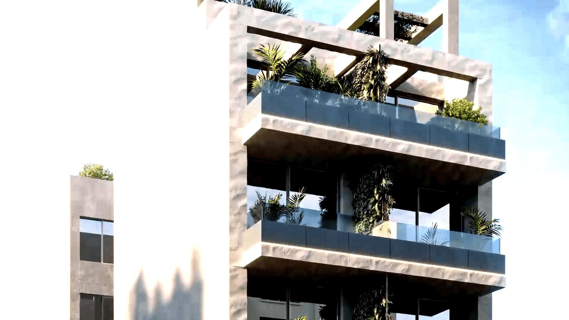Rooftop heated glass pool and sun terrace