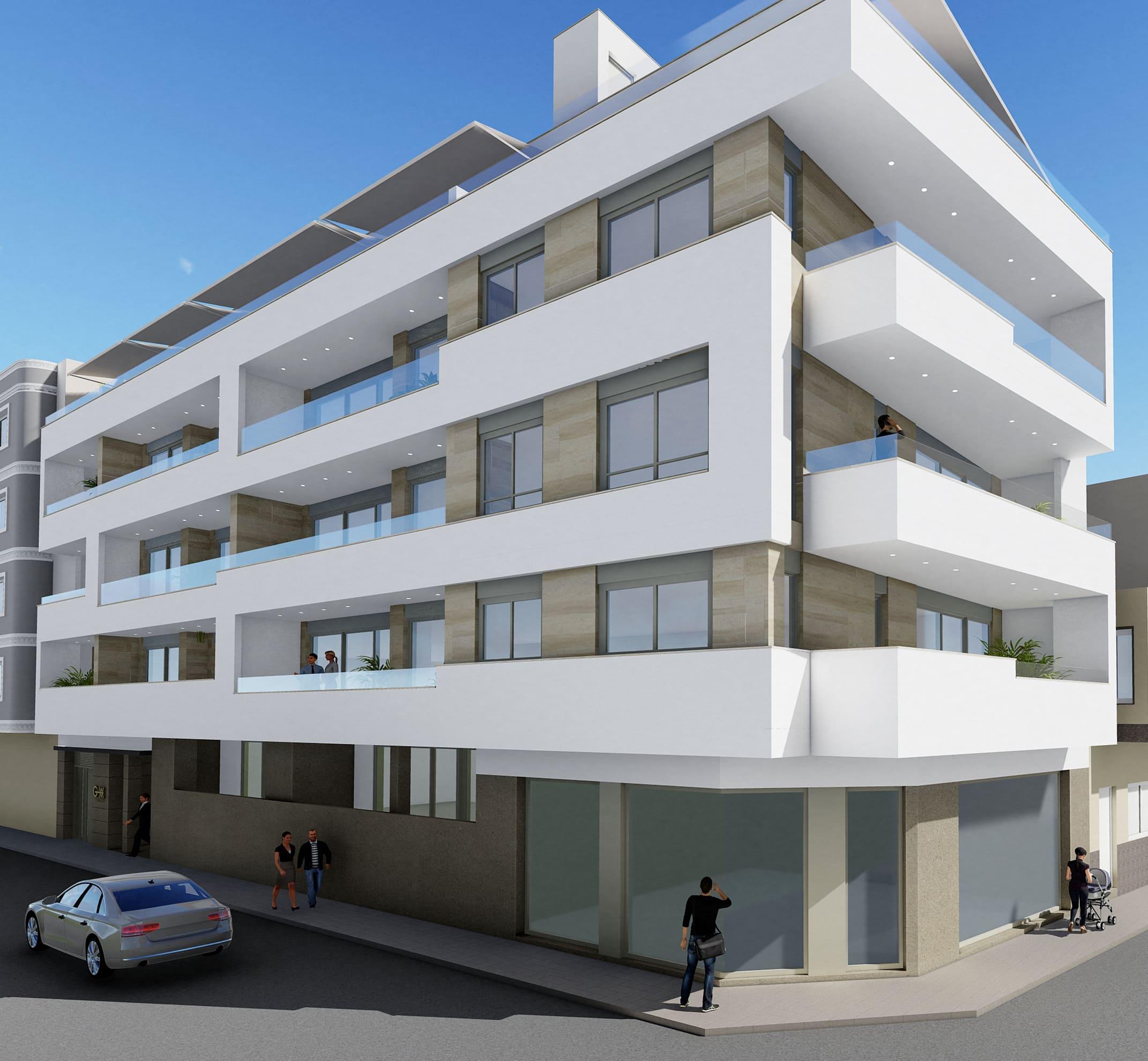 Apartment for sale in Estacion de autobuses, Torrevieja - new build residential complex exterior