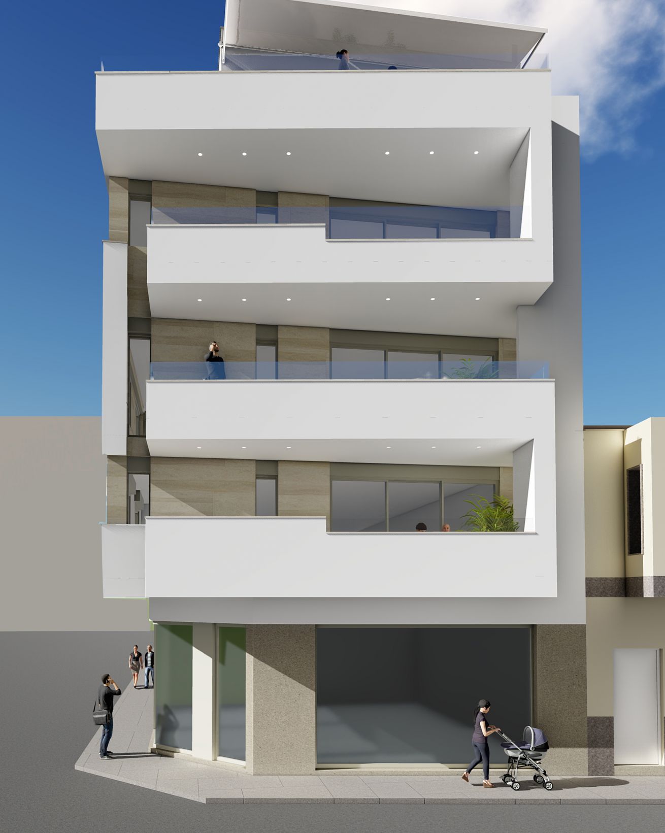 Storage area of the penthouse in Paseo maritimo, Torrevieja