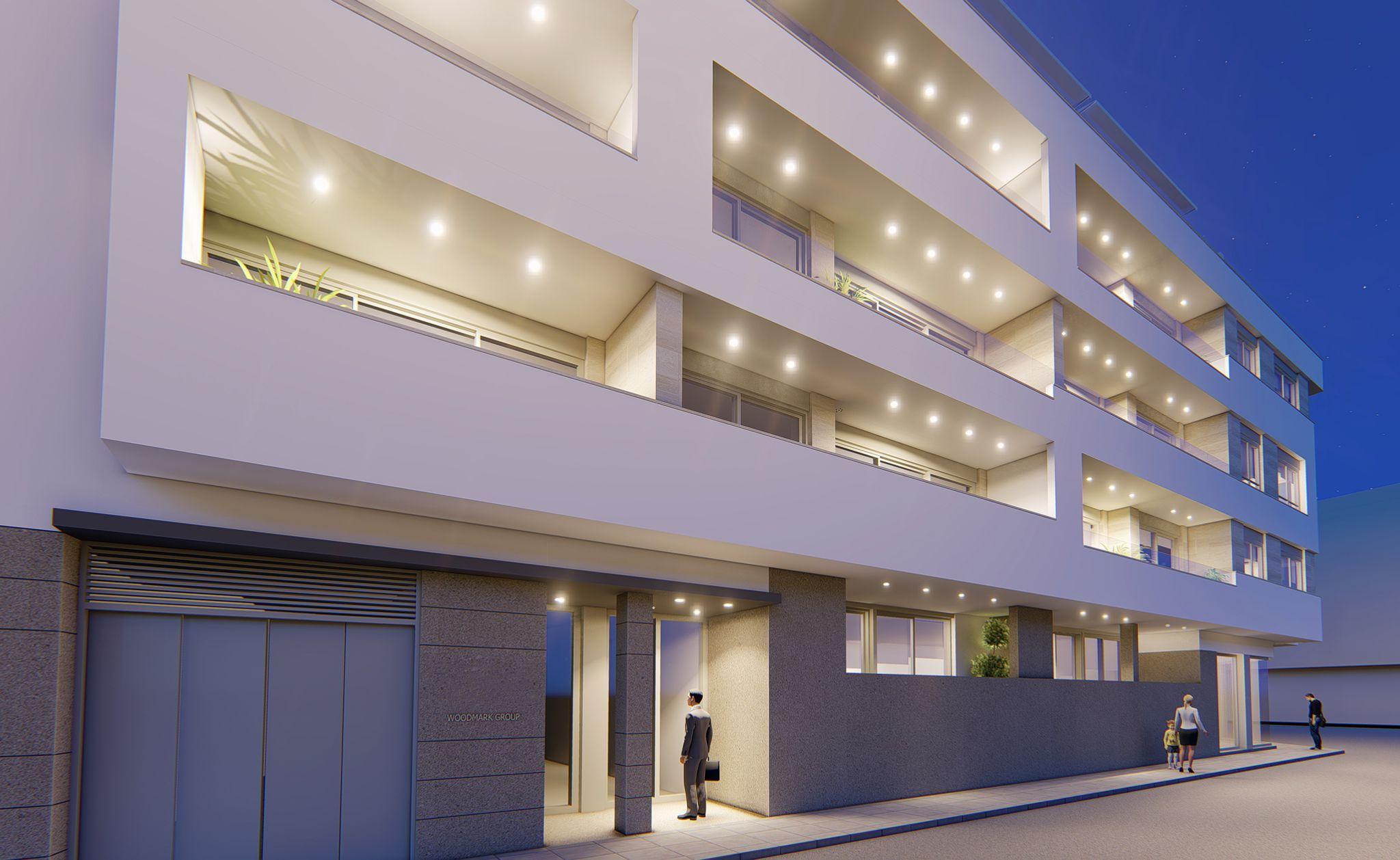 Bedroom in 2-bedroom penthouse, Paseo maritimo