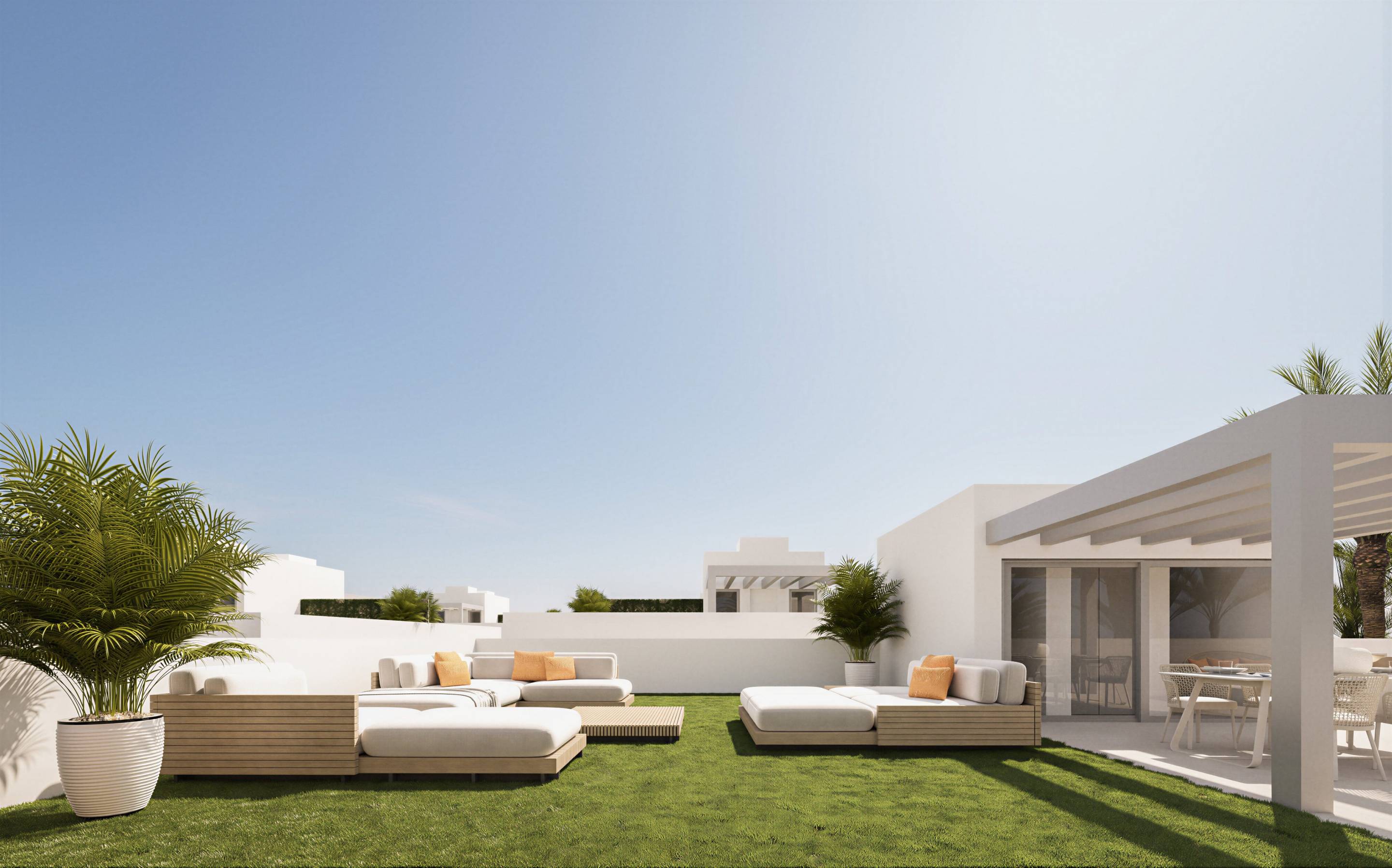 Main bedroom in 6-bedroom new-build villa, San Pedro, Marbella