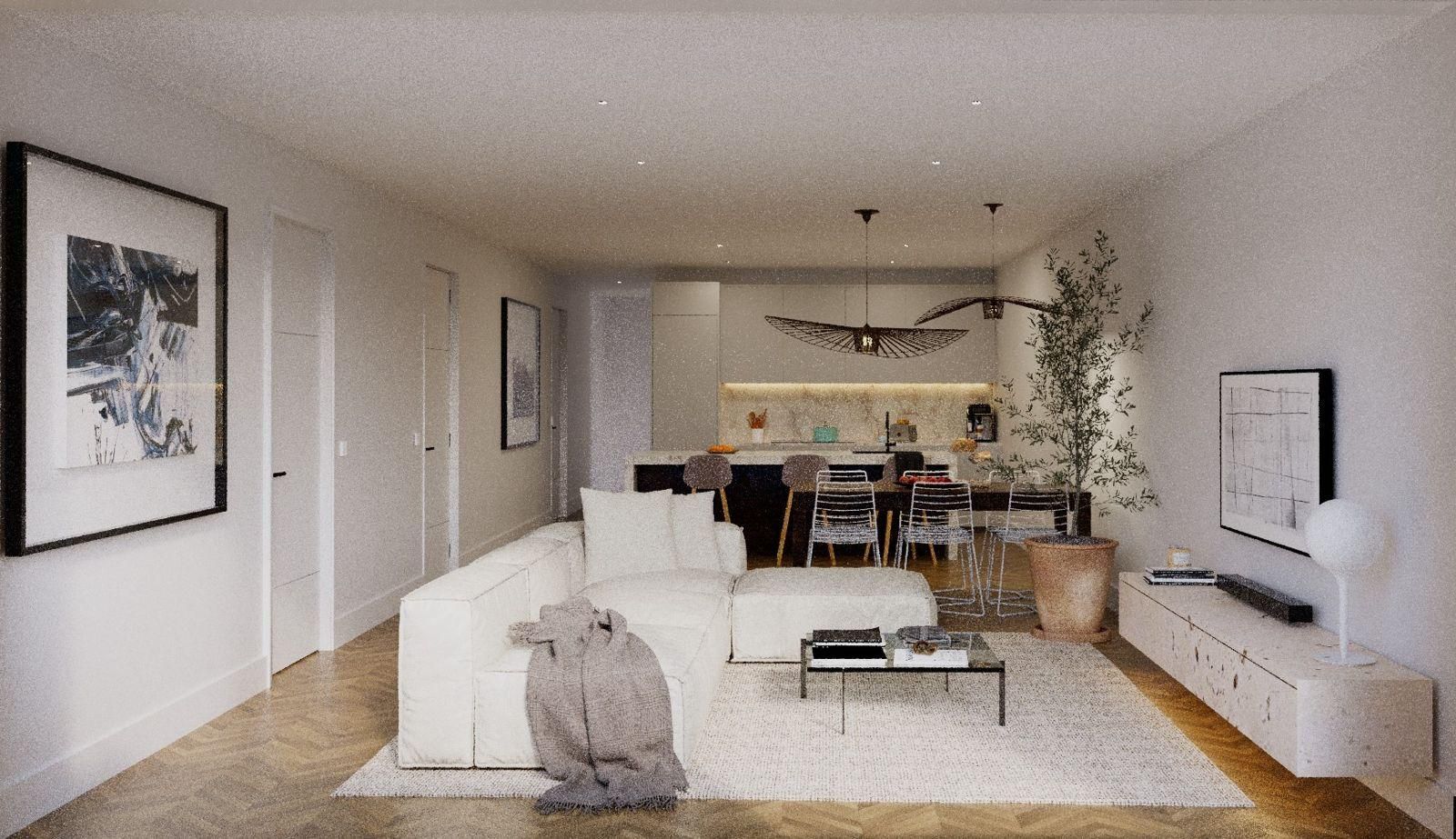 Second view of the apartment interior, Pueblo 6