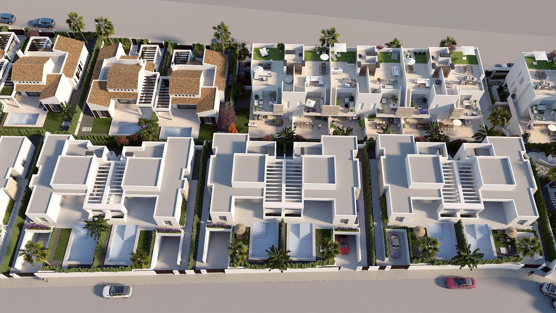 Main bedroom in 3-bedroom townhouse, Algorfa, Alicante