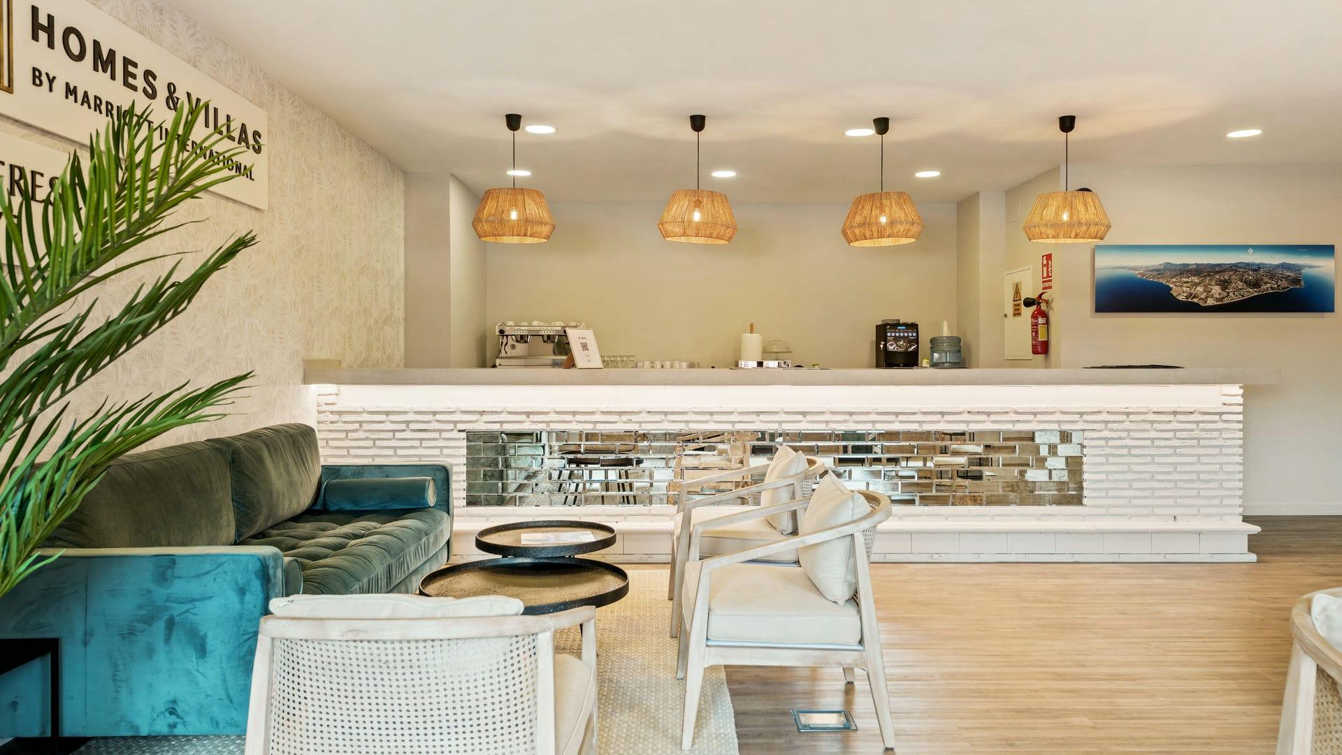 Kitchen units and worktop, new-build apartment, Cortés, Benahavis