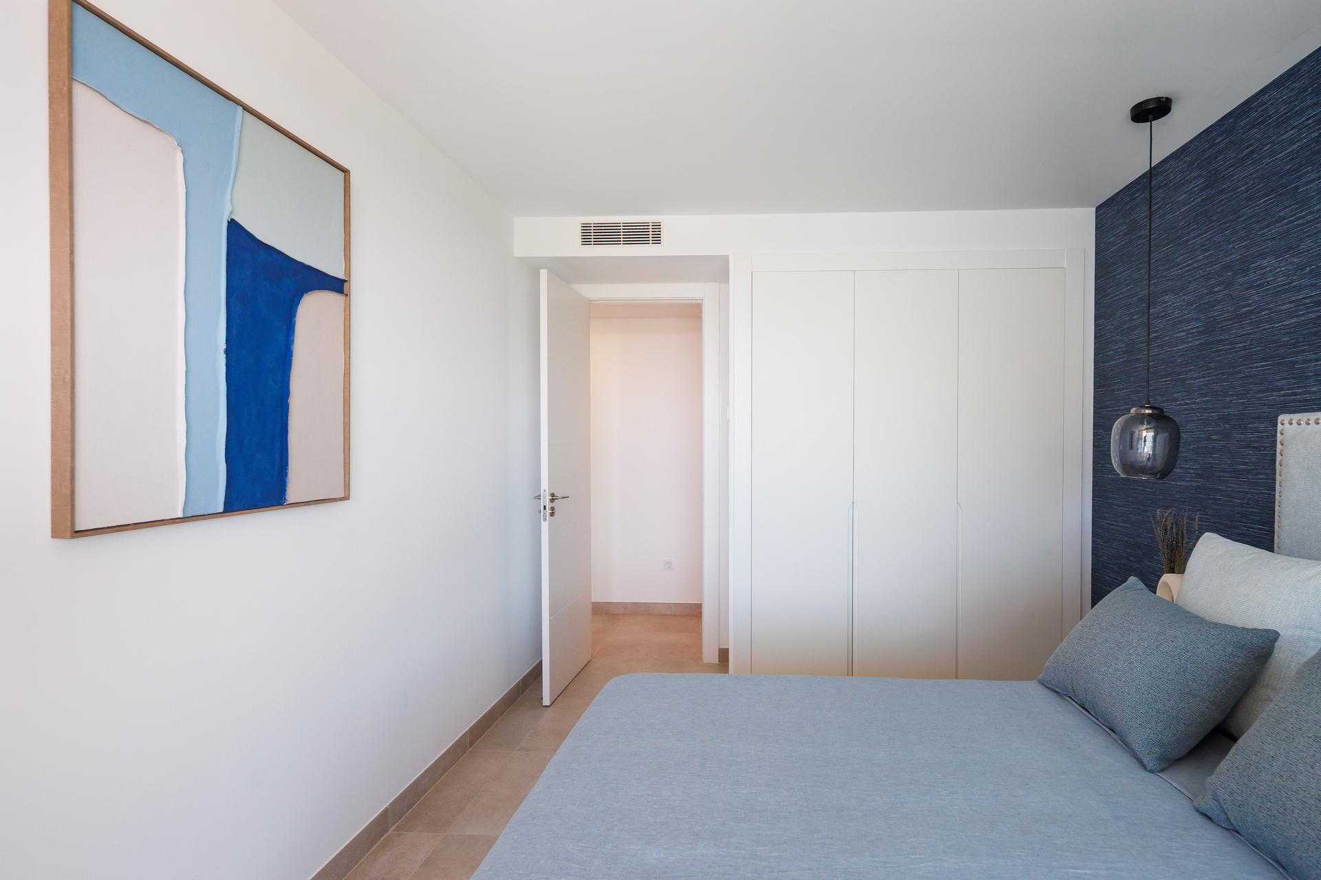 Third bedroom with built-in storage