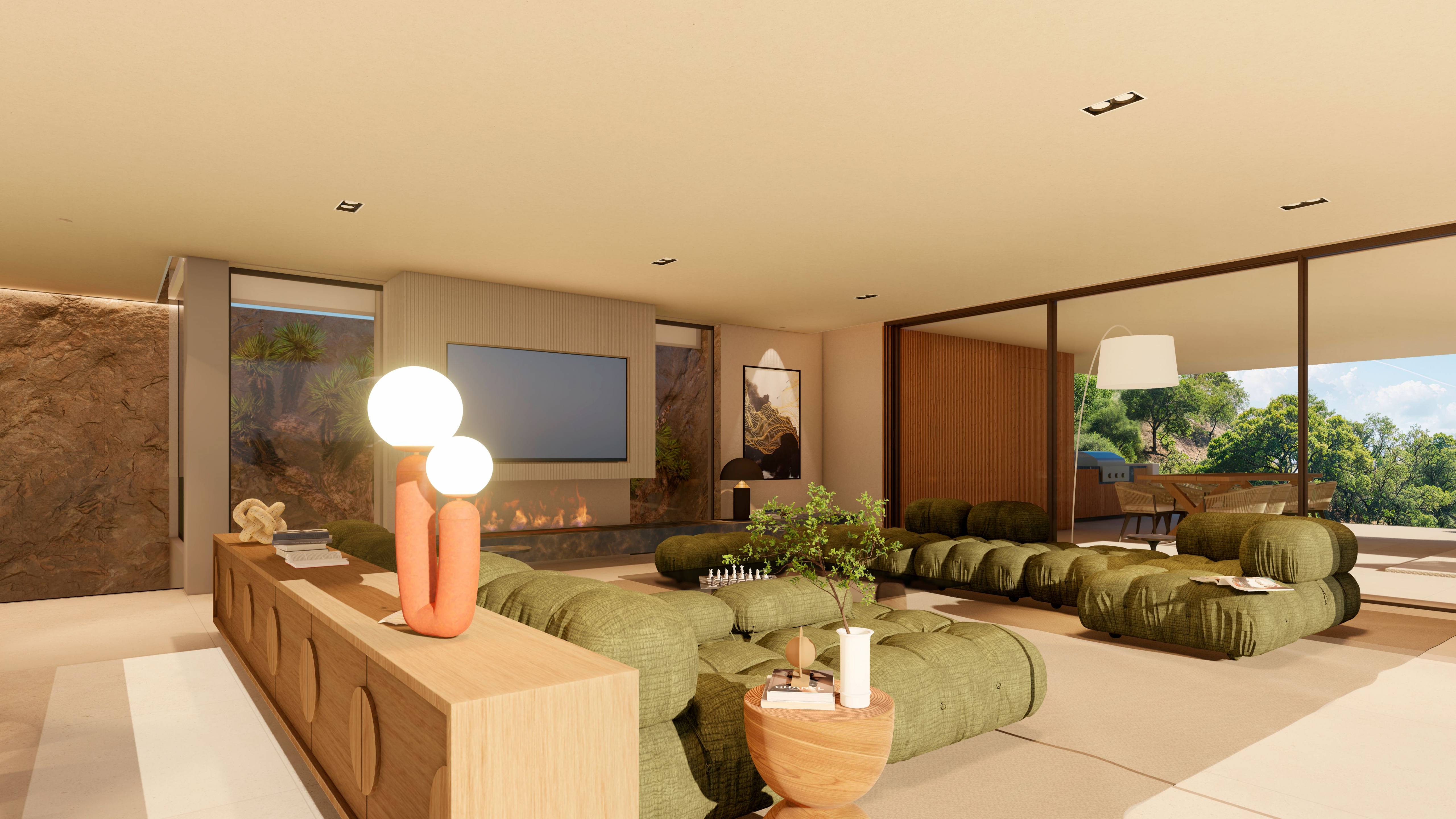 Bedroom in 6-bedroom new-build villa, Montemayor-Marbella Club, Benahavis