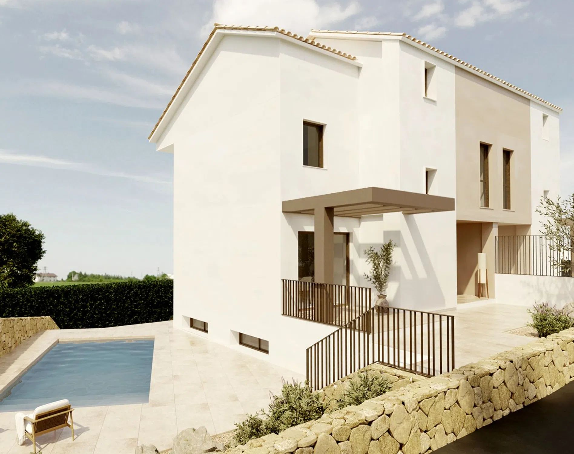 Second bathroom in new-build townhouse, Coloma, La Nucía