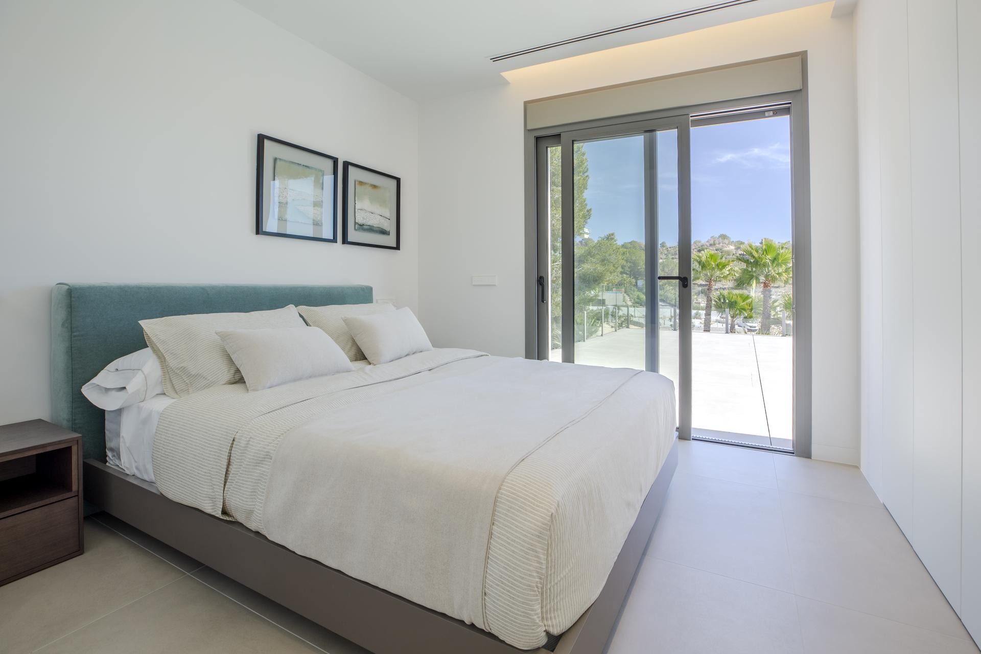 Pool surround and decking area, Las Colinas Golf villa, Orihuela