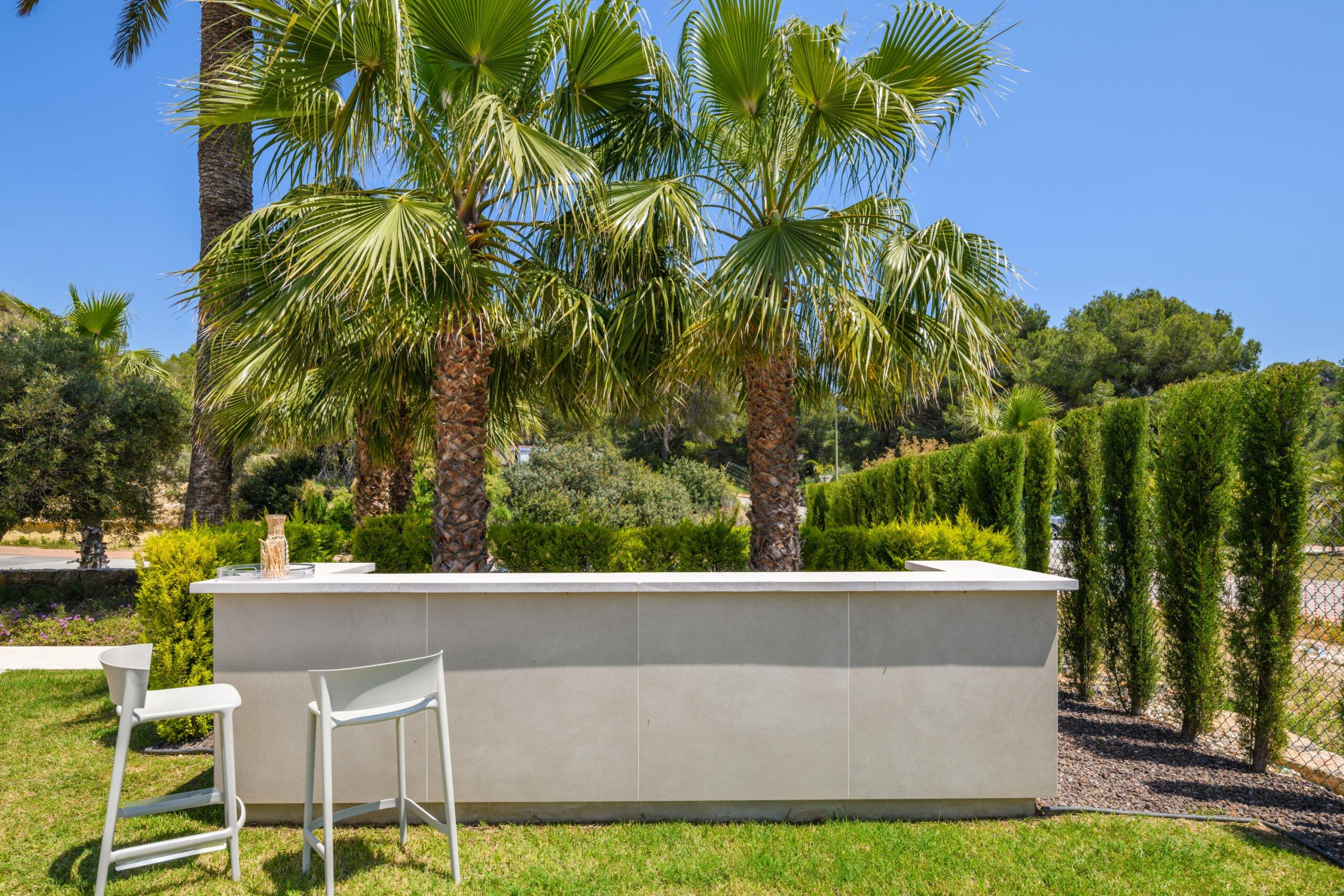 Interior finish detail, new-build villa in Las Colinas Golf, Orihuela