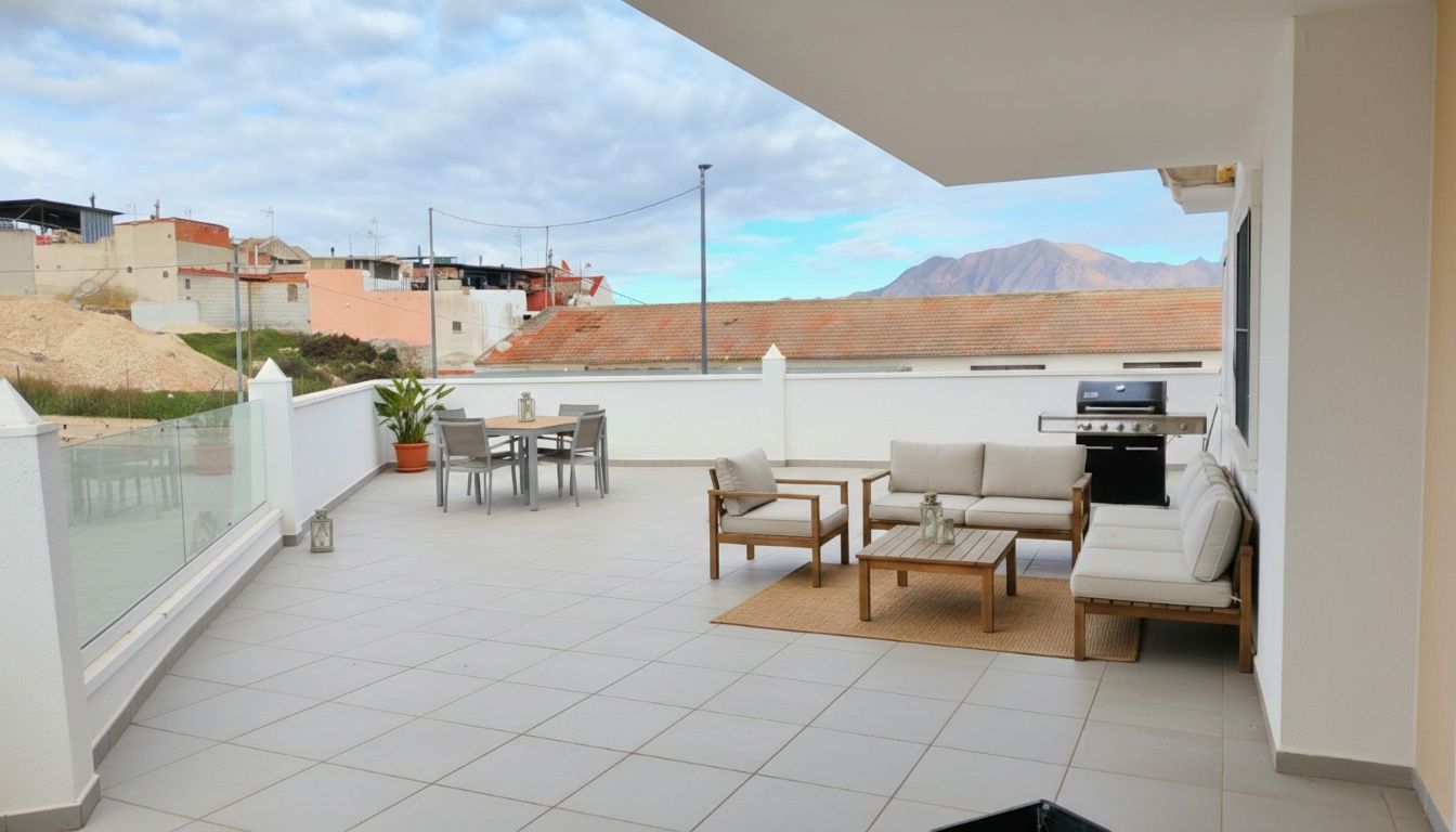 Terrace or outdoor area, Comunidad valenciana