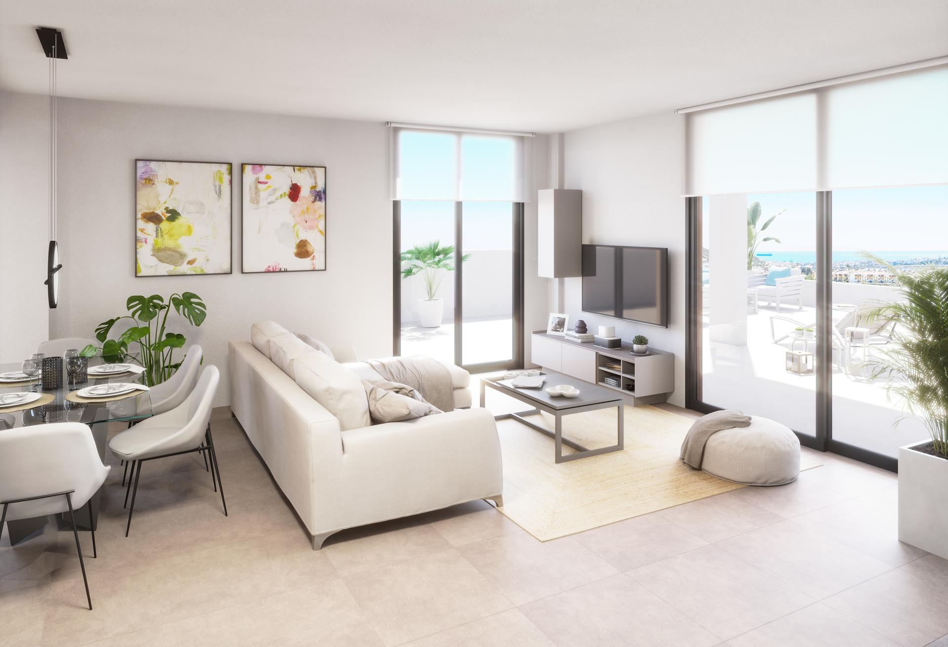 Hallway of the apartment in Las Salinas, Vera