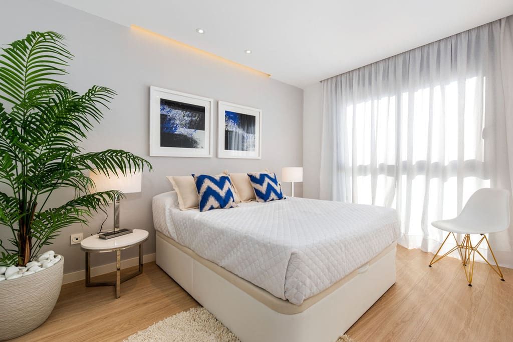 Master bedroom in new-build 4-bedroom villa, La Fiesta, Rojales