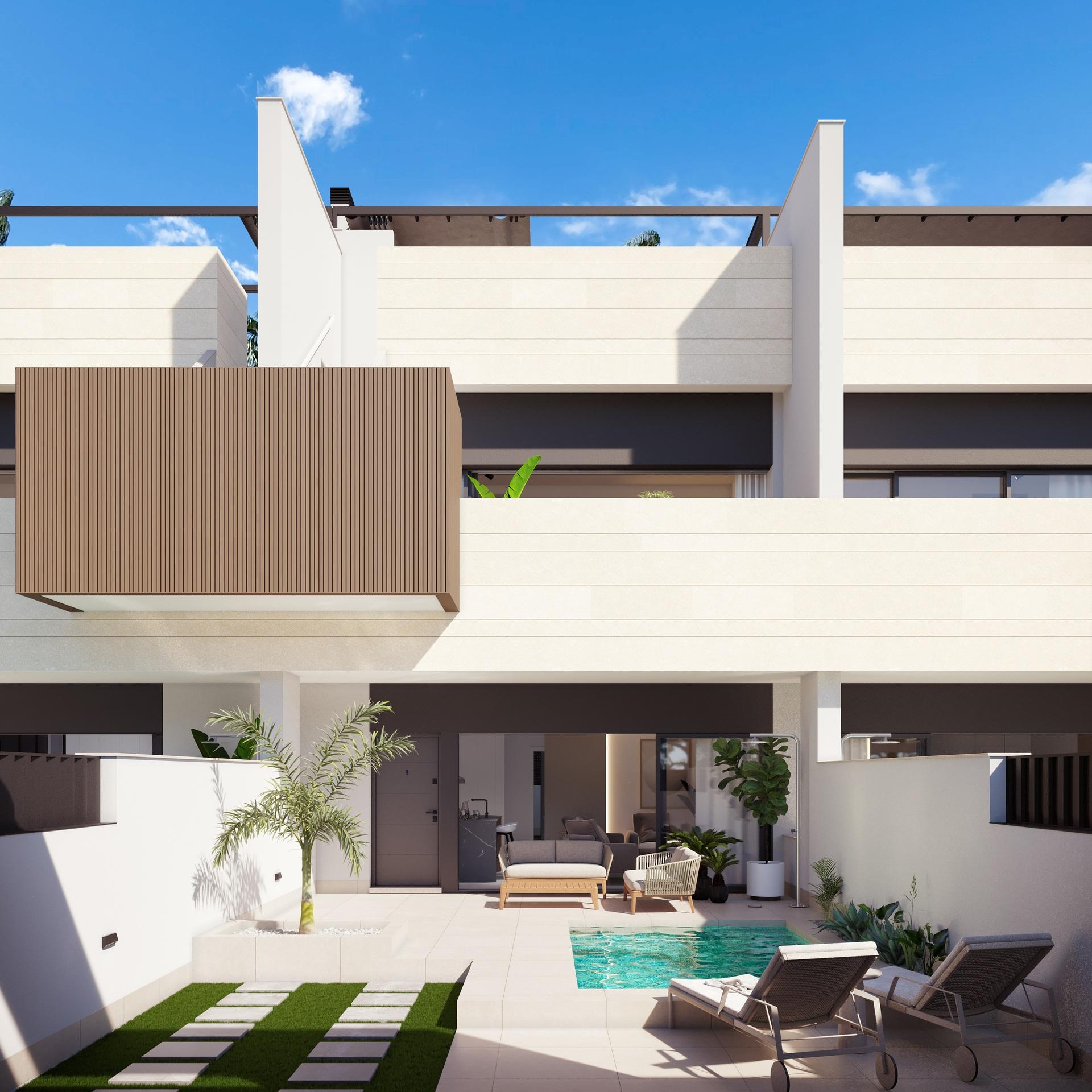 Ground-floor bedroom or study, new-build villa, Zona Pueblo, Pilar De La Horadada