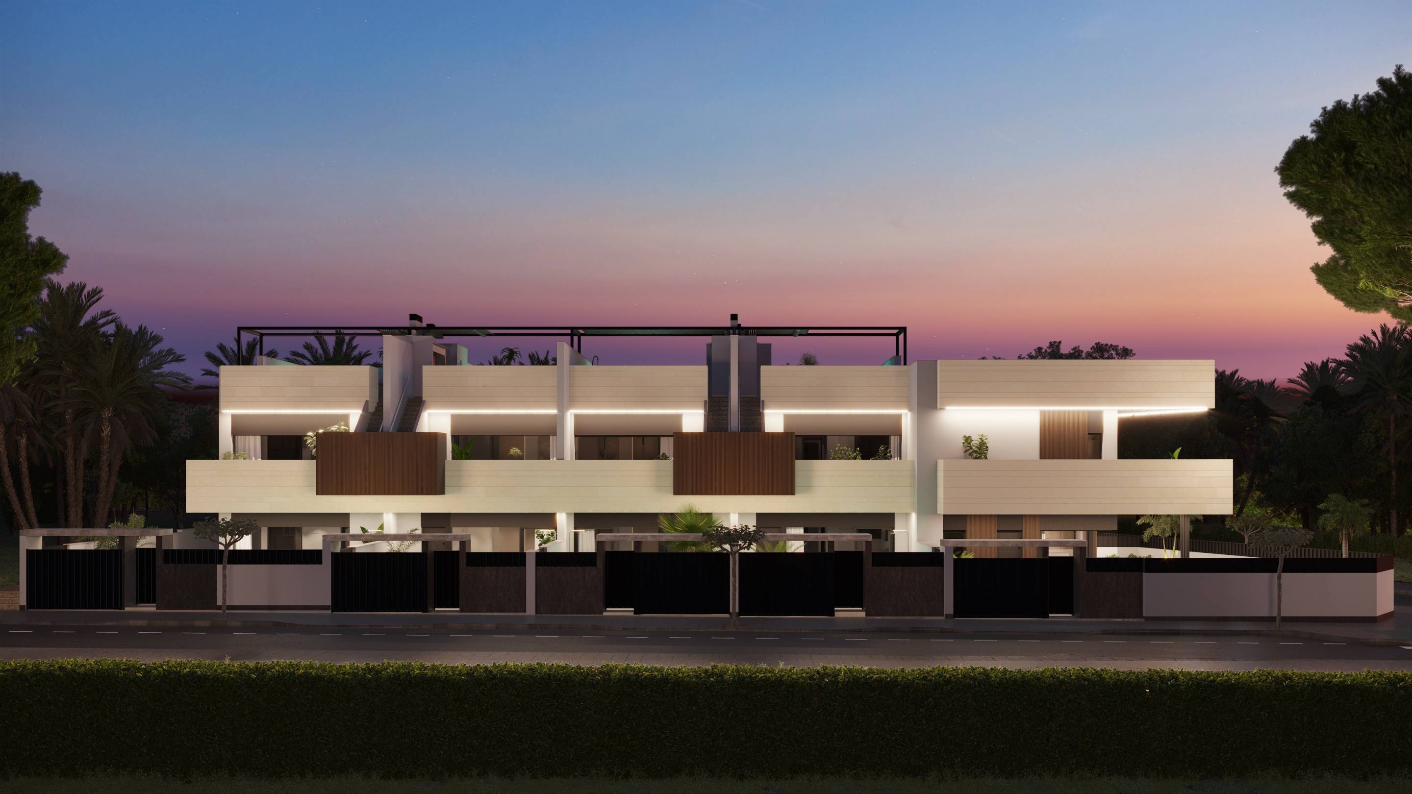 Window detail and glazing, 3-bedroom new-build villa, Zona Pueblo