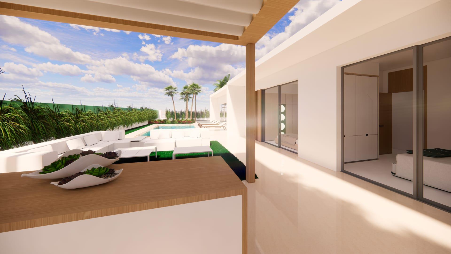 Kitchen in new-build villa, Pinar de Campoverde, Pilar de la Horadada
