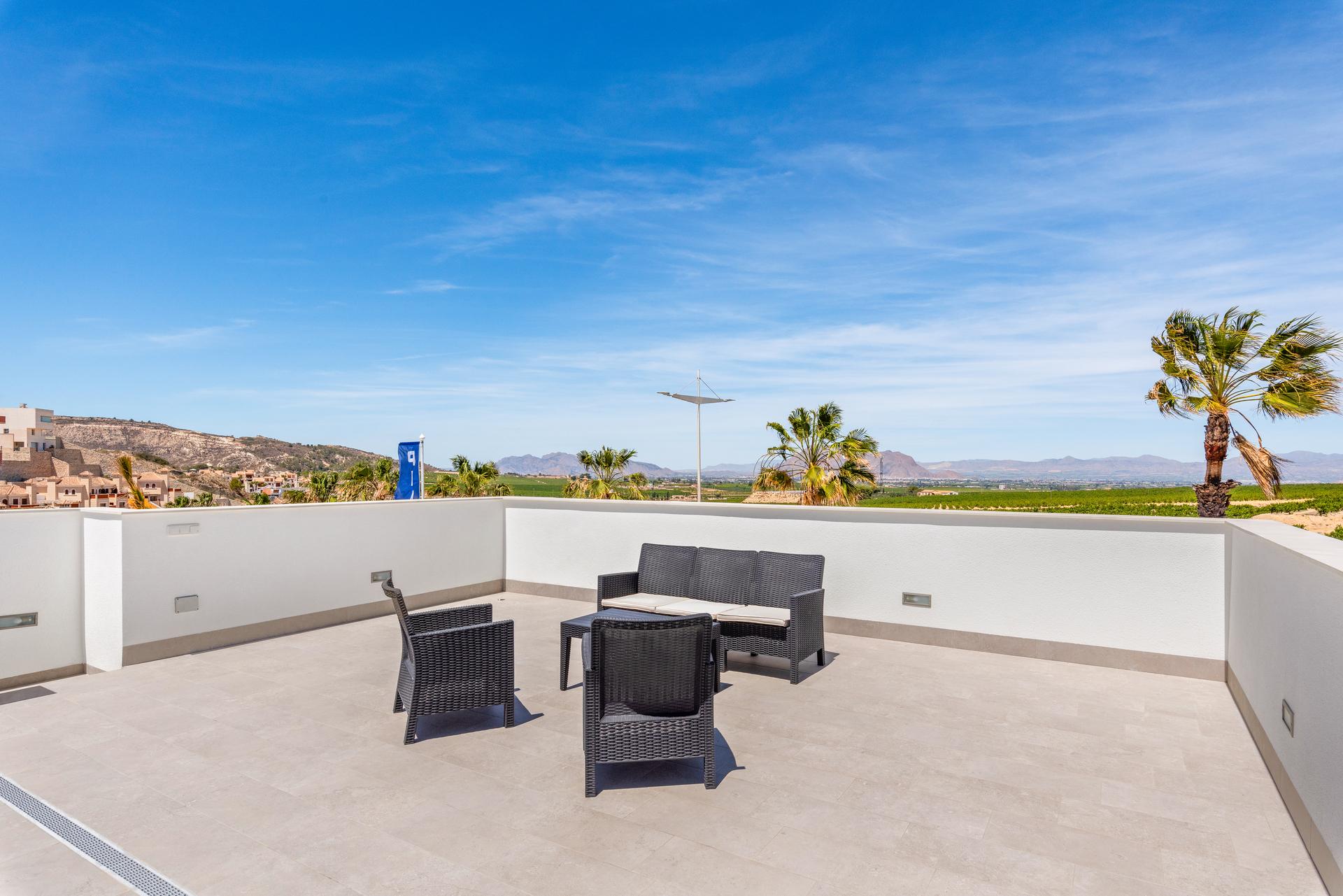 Bedroom 2 in new-build villa in Algorfa, Alicante