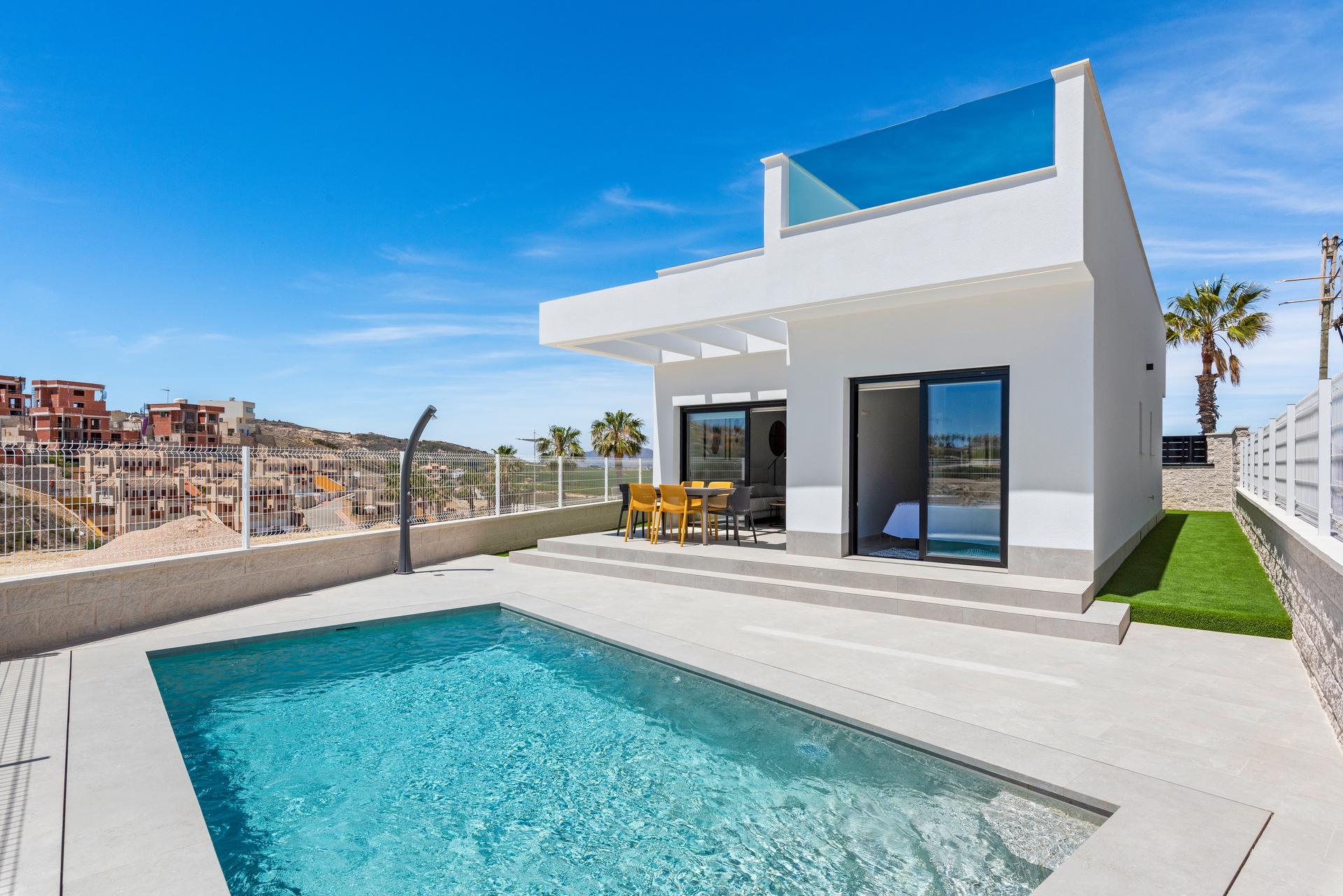 Bedroom 3 in new-build villa on 324m2 plot, Algorfa