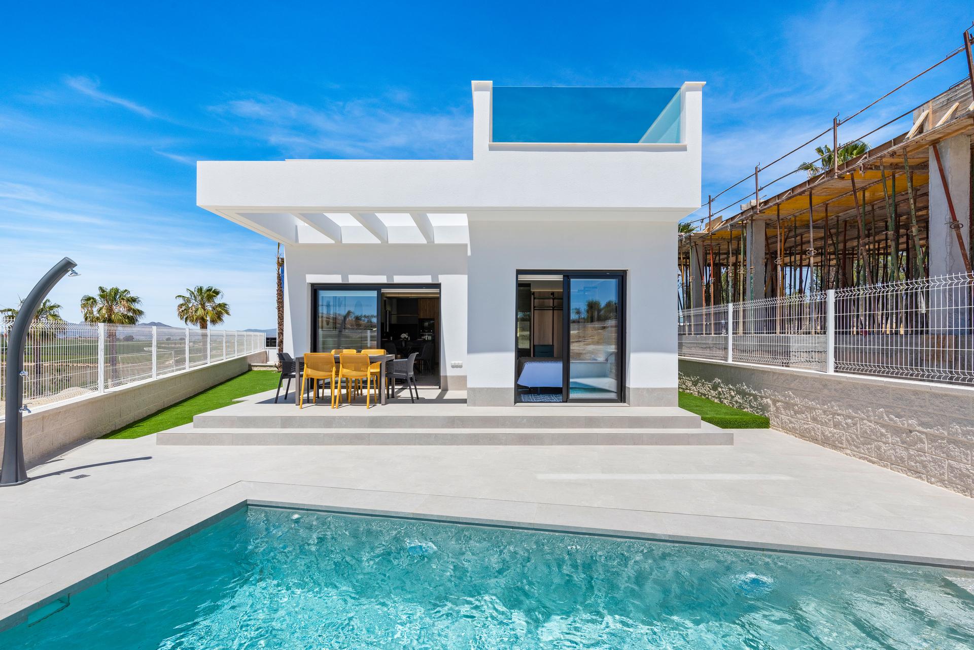 Bathroom in 3-bedroom new-build villa, Algorfa
