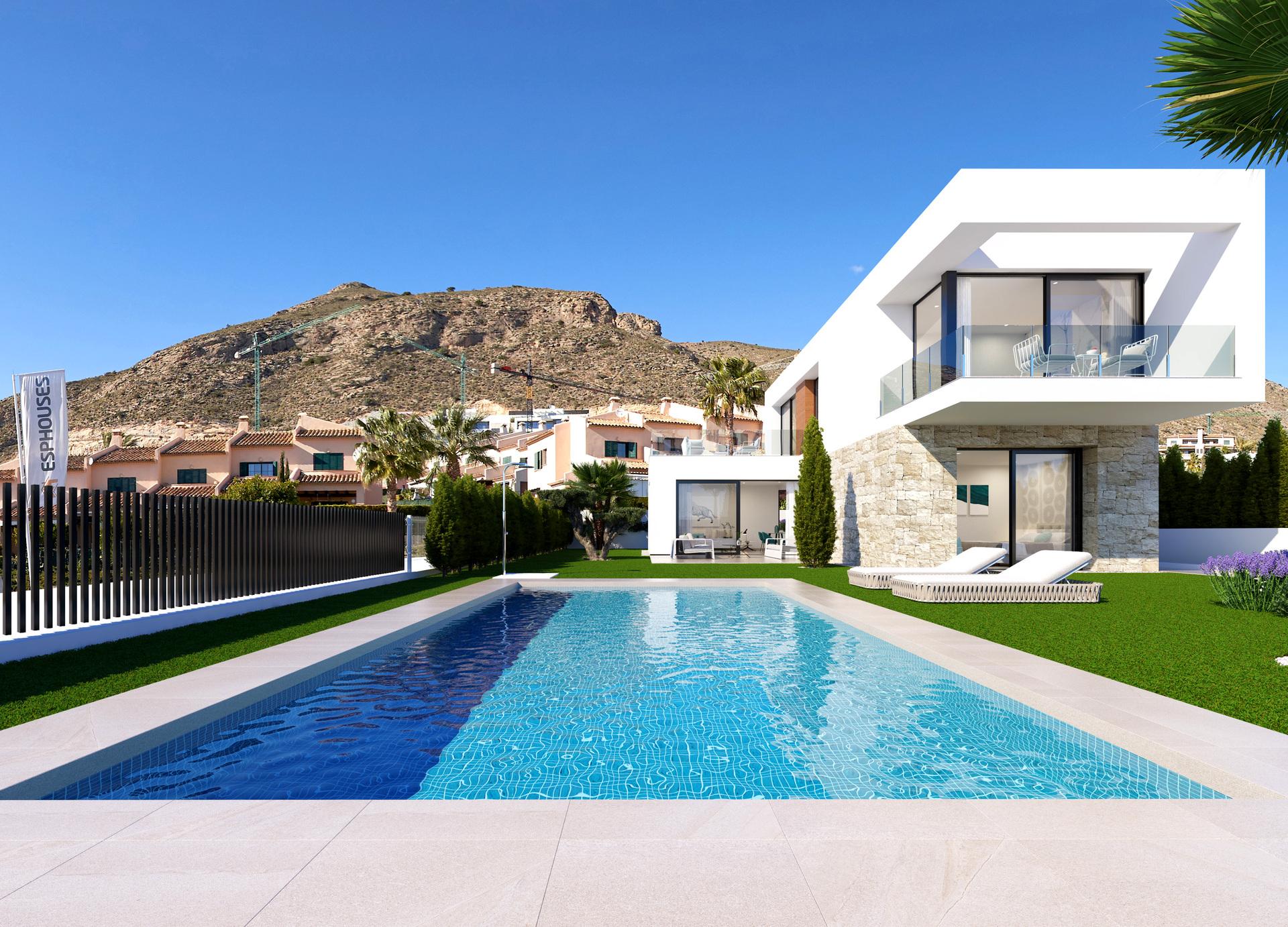 Development surroundings and landscaping, Finestrat Hills