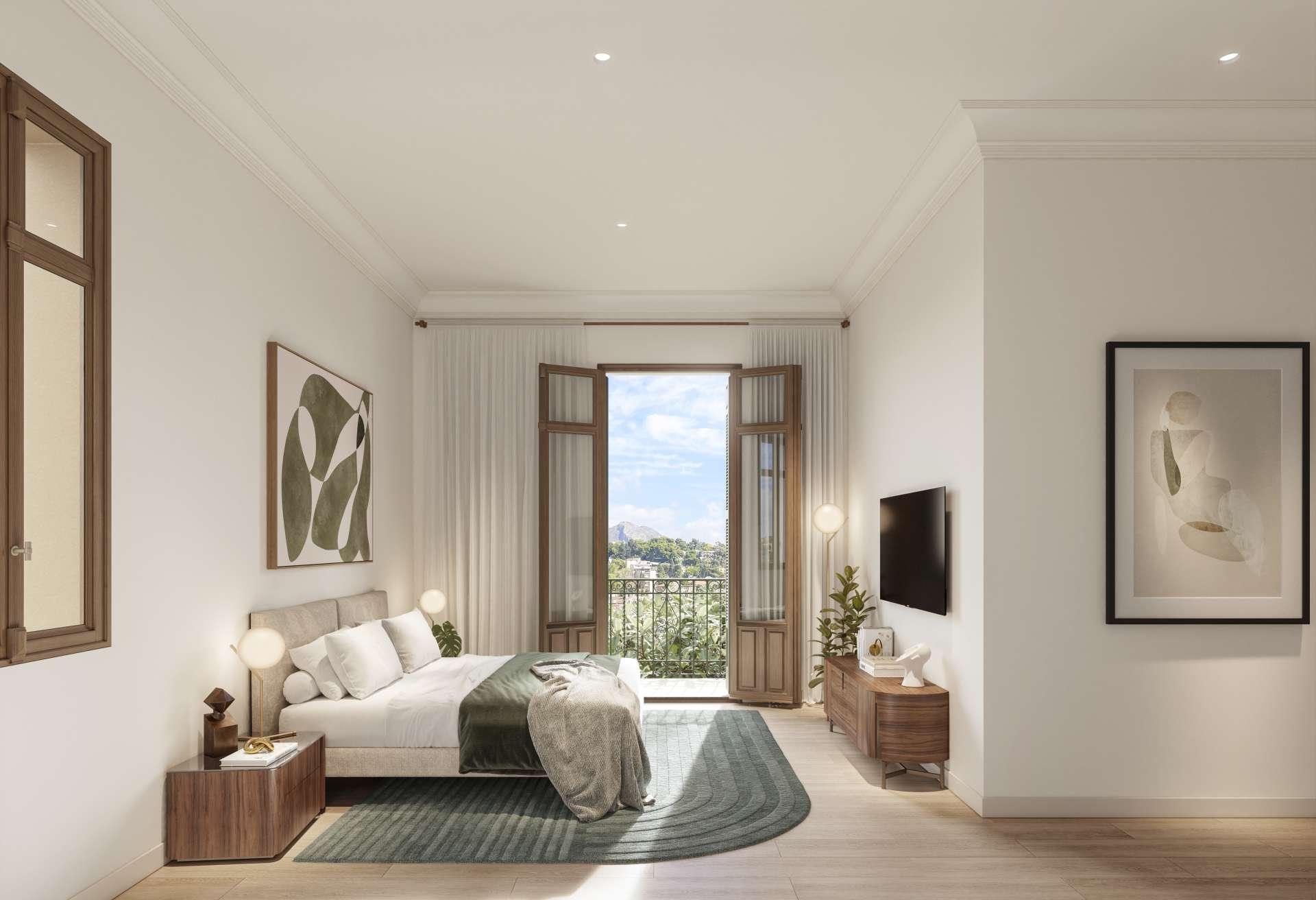 Kitchen in 4-bedroom new-build apartment, Malagueta-Monte Sancha, Málaga