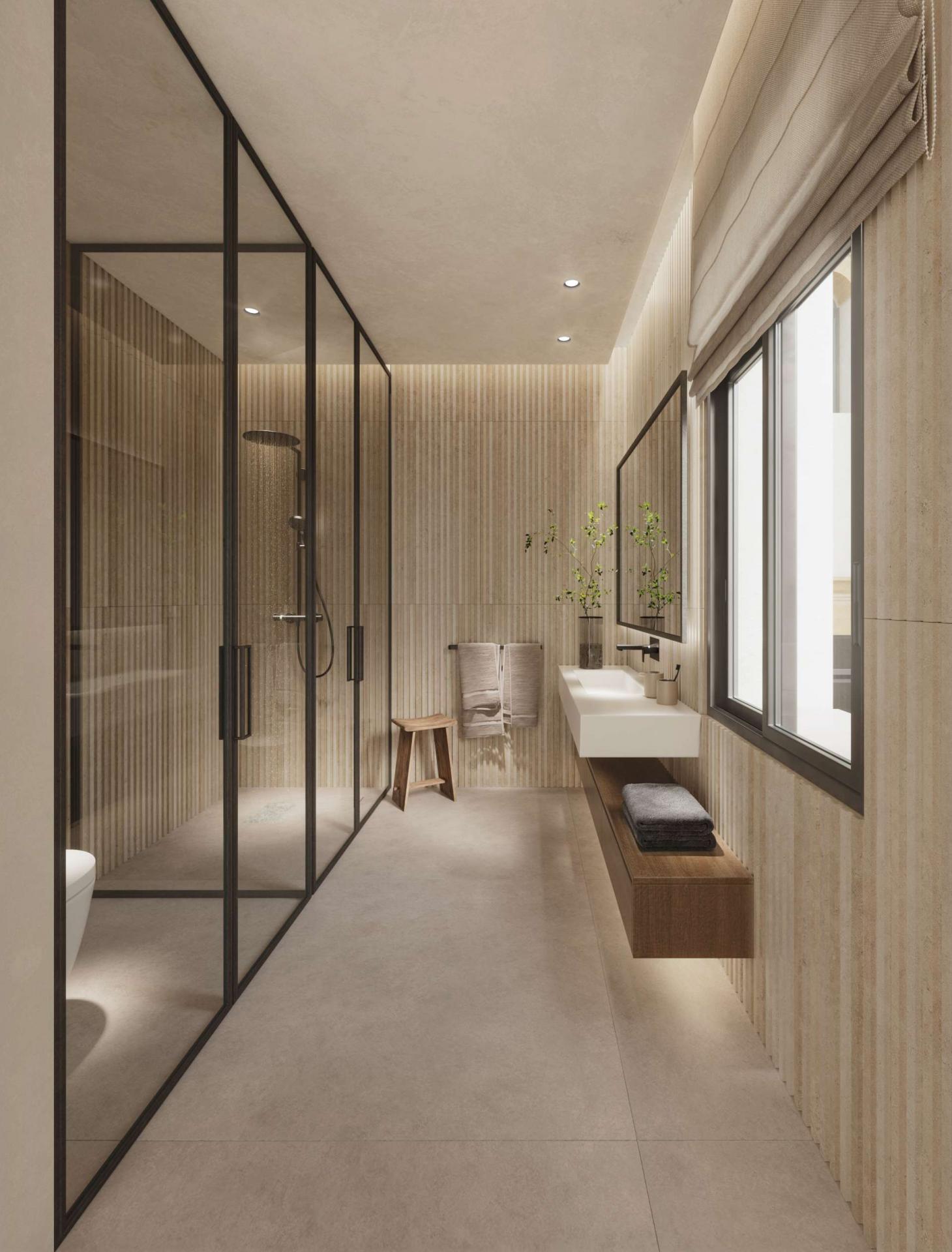 Fourth bedroom in 4-bedroom new-build apartment, Malagueta-Monte Sancha