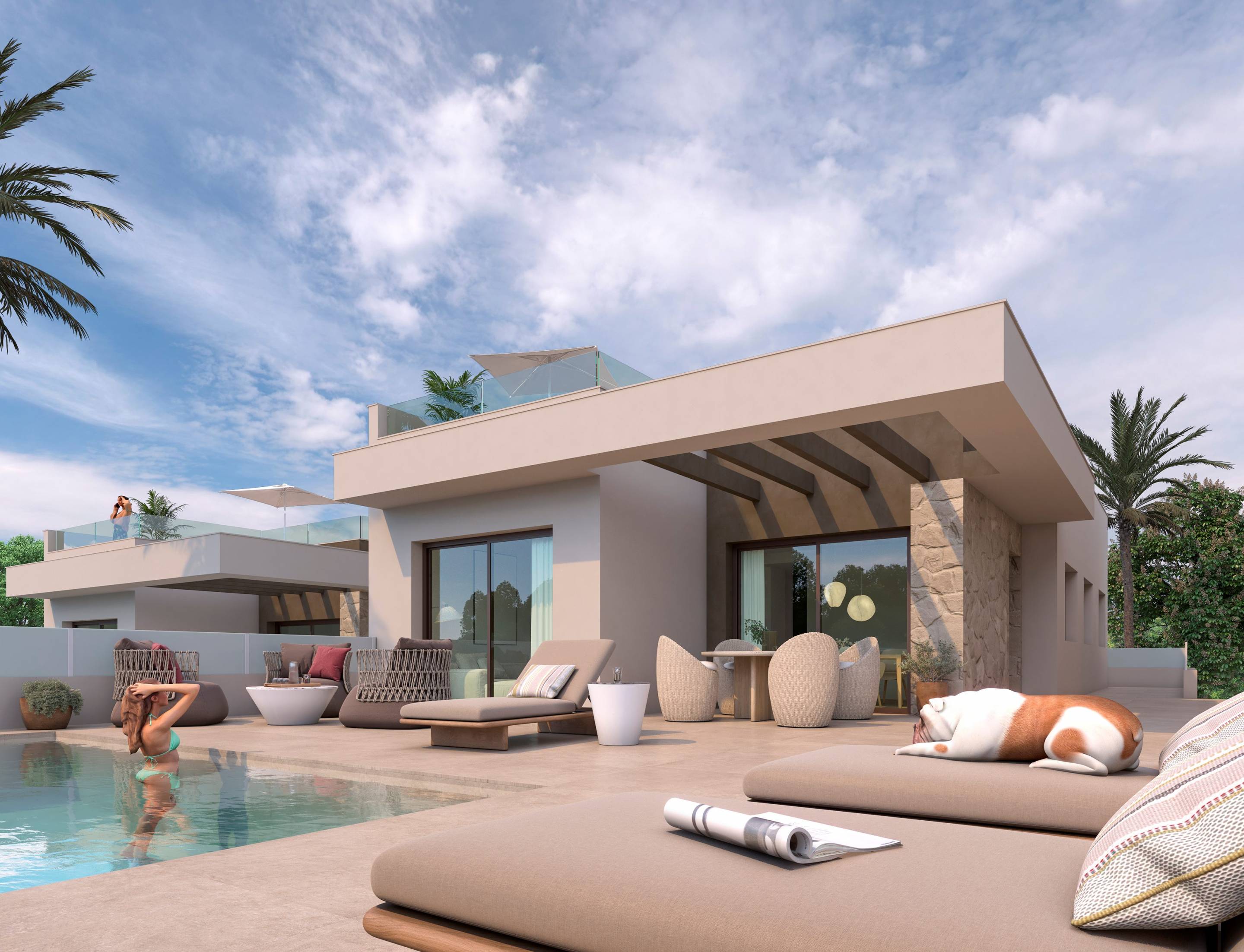 Interior room in 3-bedroom villa, Centro de la Ciudad Quesada, Rojales - second view