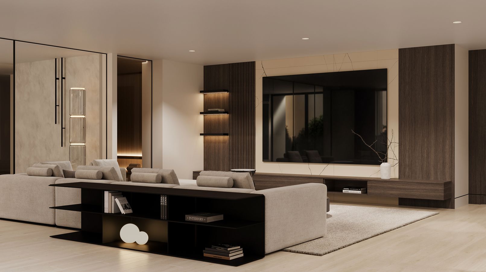 Dining area in 6-bedroom villa, Sierra Blanca, Marbella