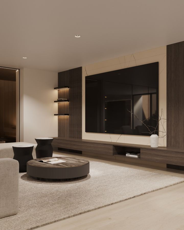 Master bedroom in new-build villa, Sierra Blanca, Marbella