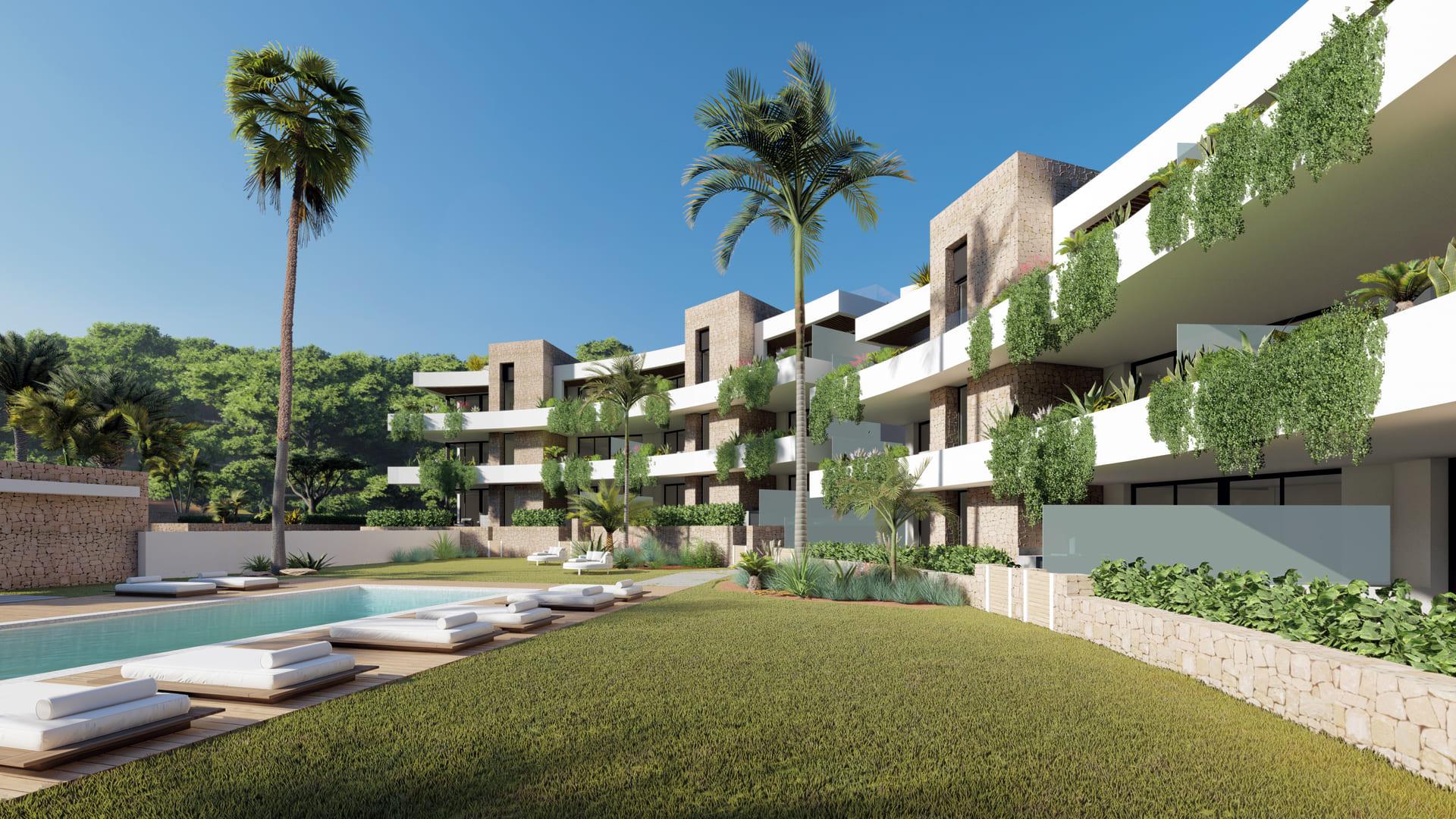 Aerial view of La Manga Club Resort