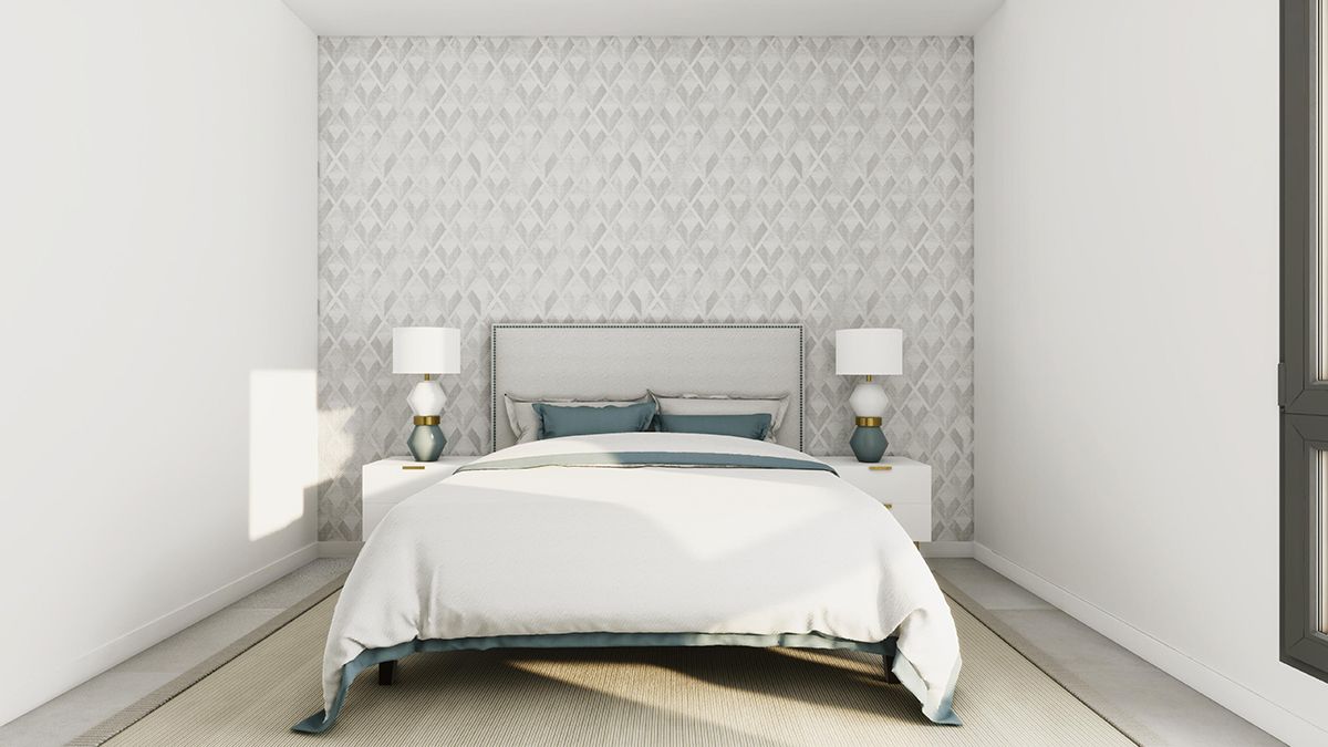Bathroom tiles and fittings in 2-bedroom apartment, Arroyo Vaquero