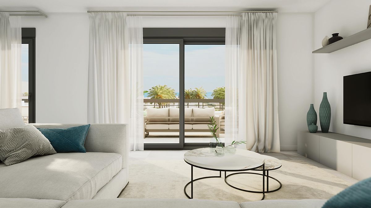 Second terrace or solarium area of penthouse, Arroyo Vaquero, Estepona