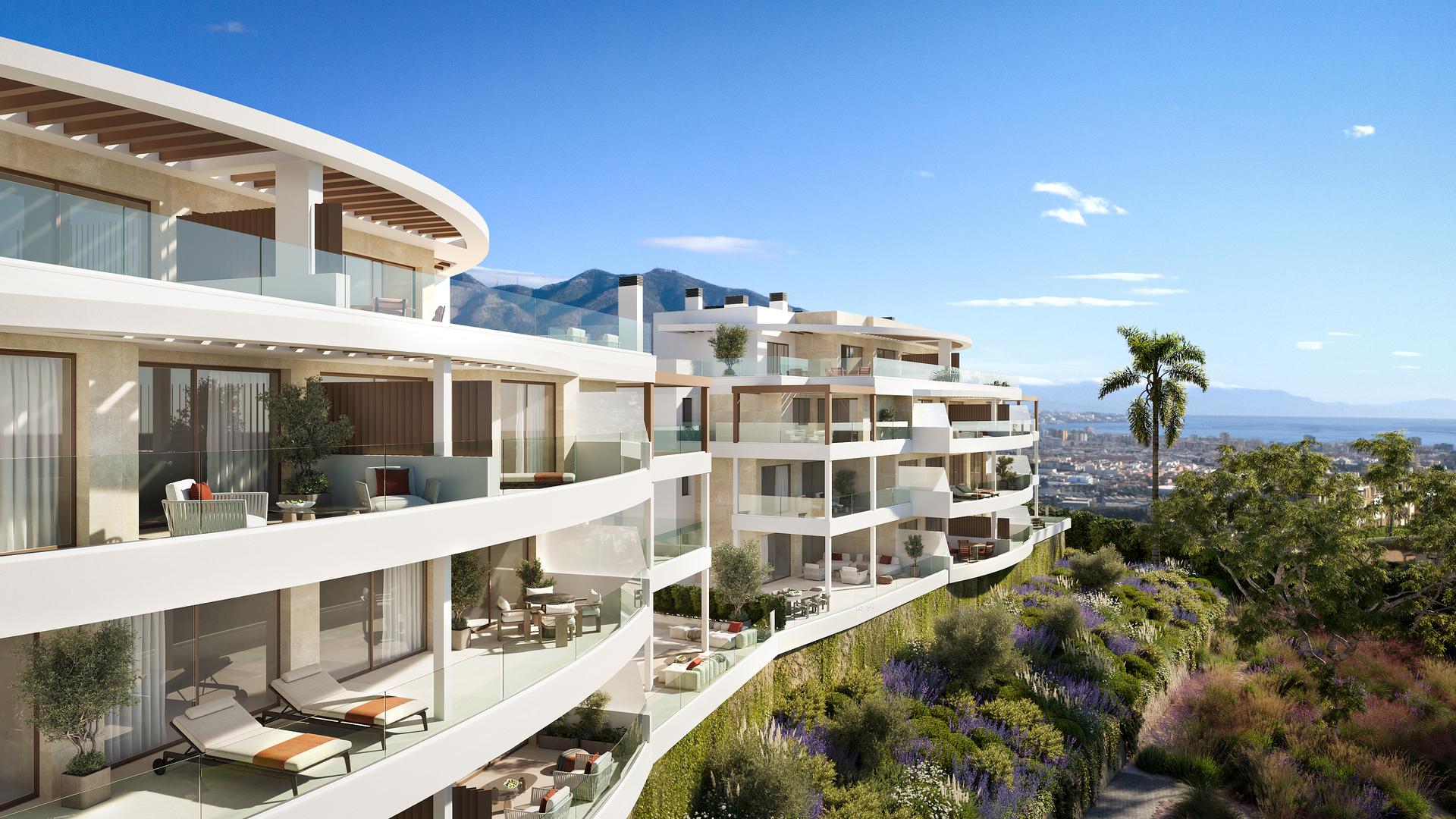 New-build apartment for sale in Cerros del Águila, Mijas - first floor exterior view