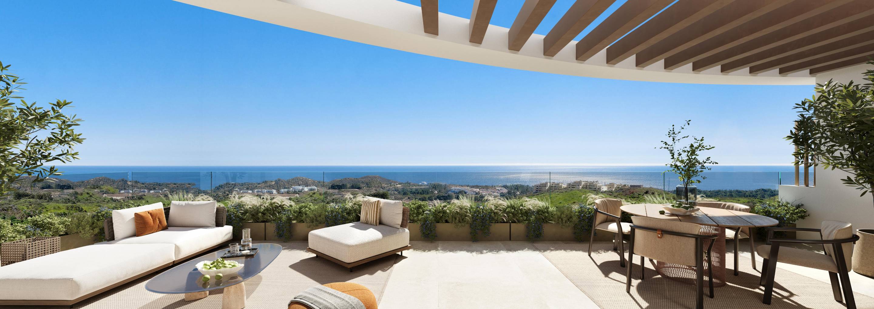 Third bedroom in 3-bedroom apartment, Cerros del Águila, Mijas