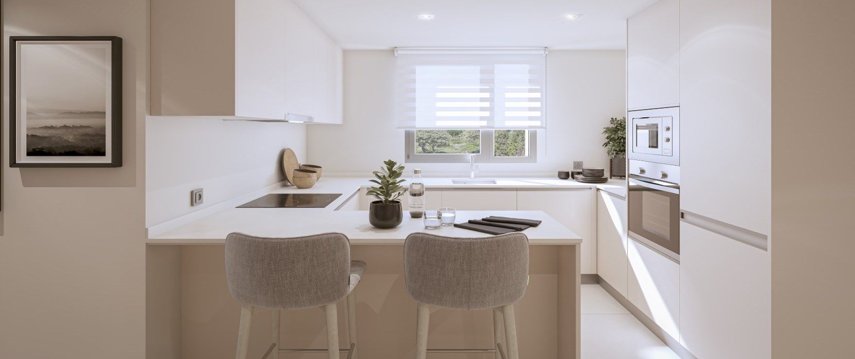 Second bathroom in 3-bedroom apartment, Bahía de las Rocas, Manilva